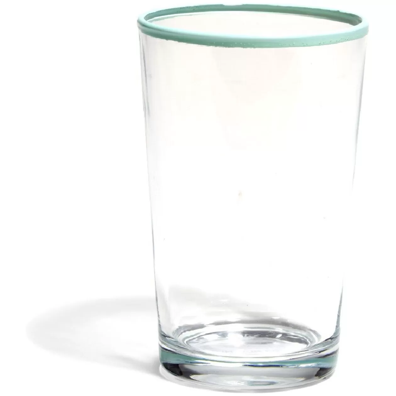 Gobelet en verre bord coloré 30 cl x 3>Gifi Discount