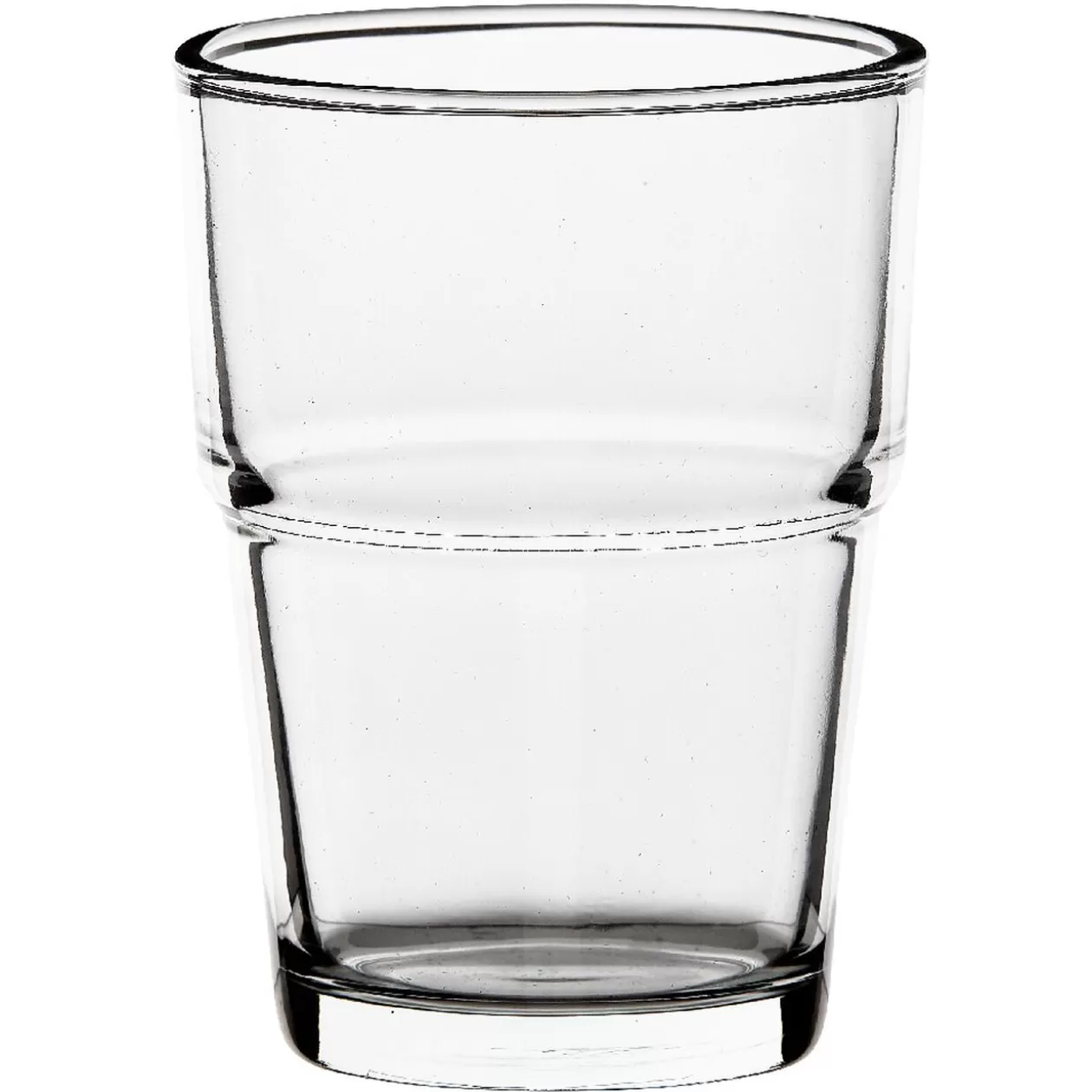 Gobelet en verre transparent empilable x 6>Gifi Clearance