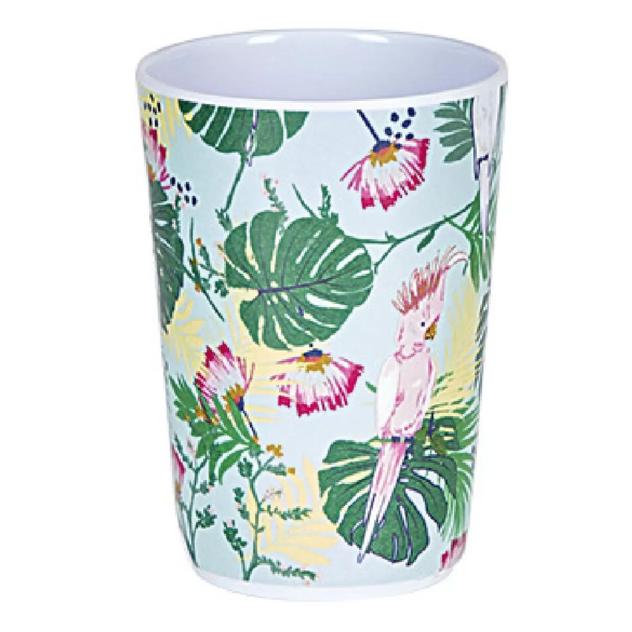 Gobelet plastique motif tropical>Gifi Sale