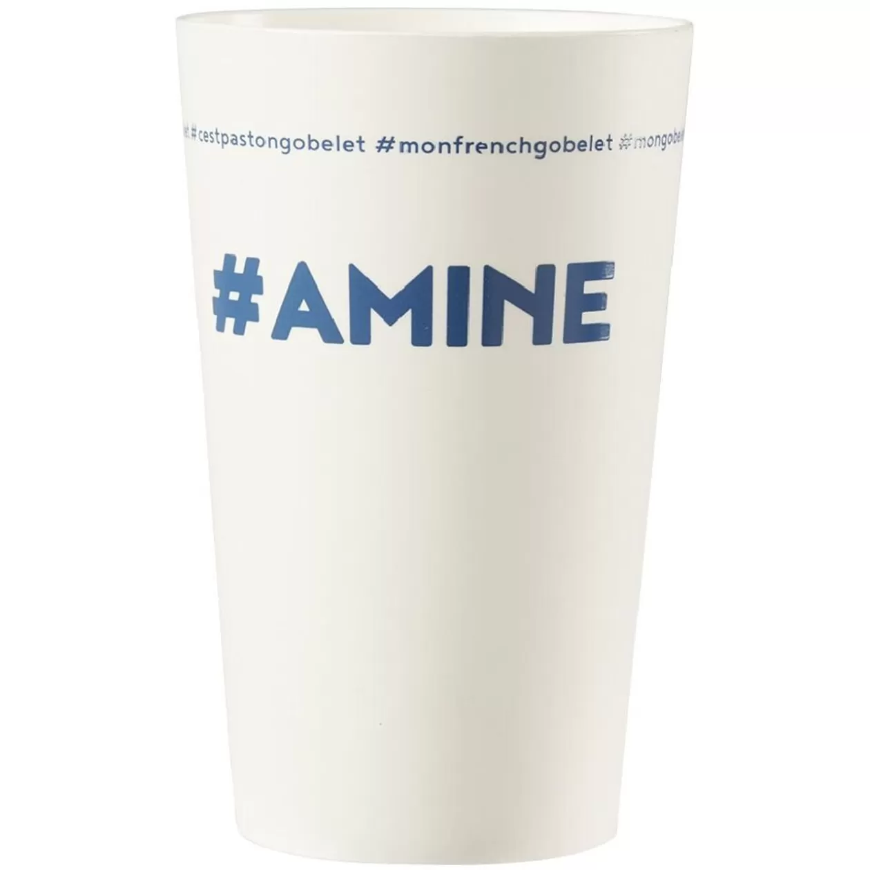 Gobelet plastique prénom #AMINE 33cl>Gifi Best