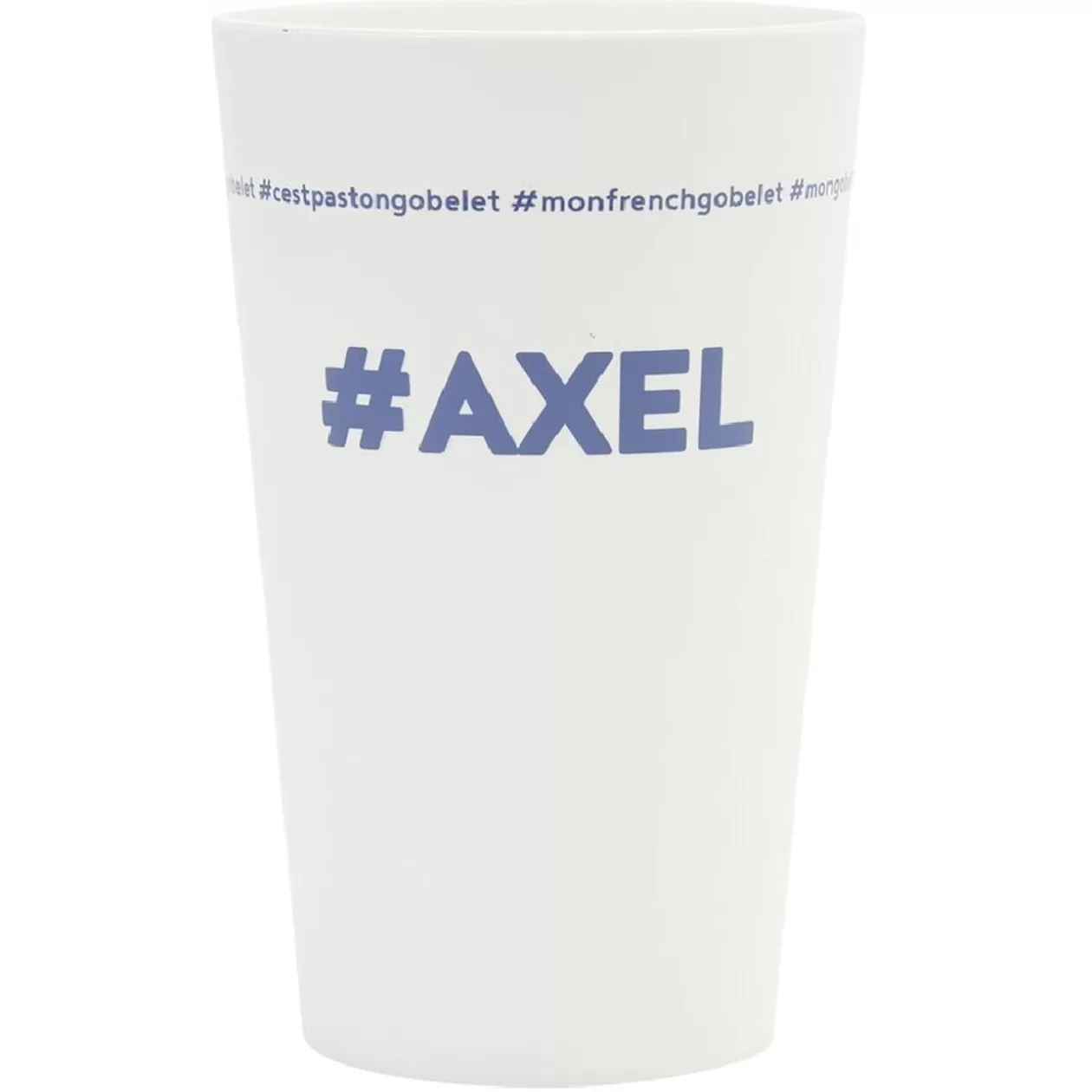 Gobelet plastique prénom #AXEL 33cl>Gifi Clearance