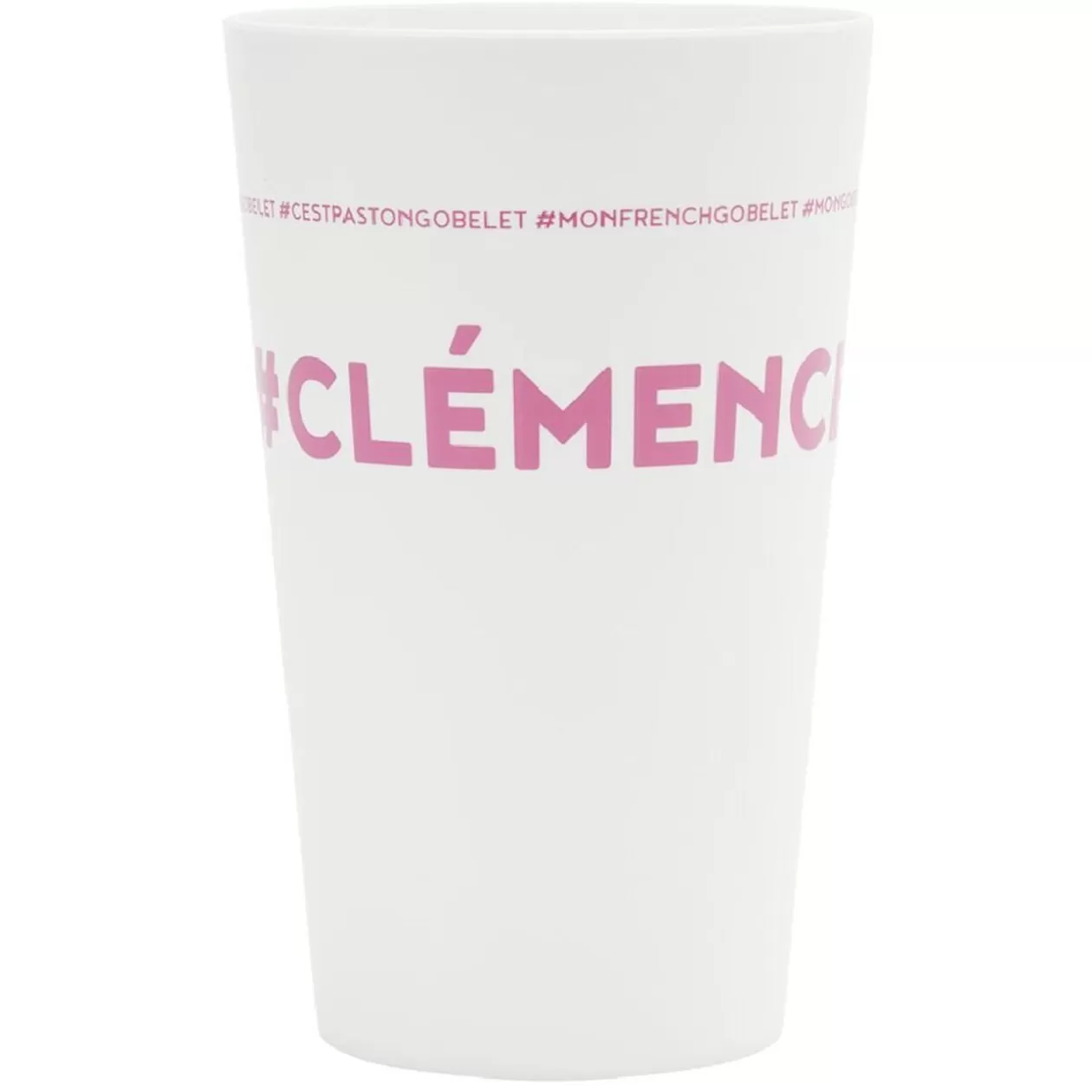 Gobelet plastique prénom #CLÉMENCE 33cl>Gifi Flash Sale