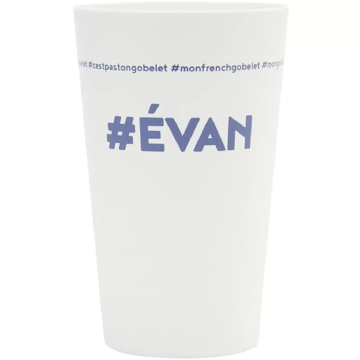 Gobelet plastique prénom #EVAN 33cl>Gifi Store