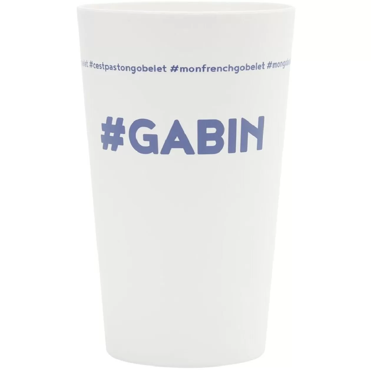 Gobelet plastique prénom #GABIN 33cl>Gifi Online