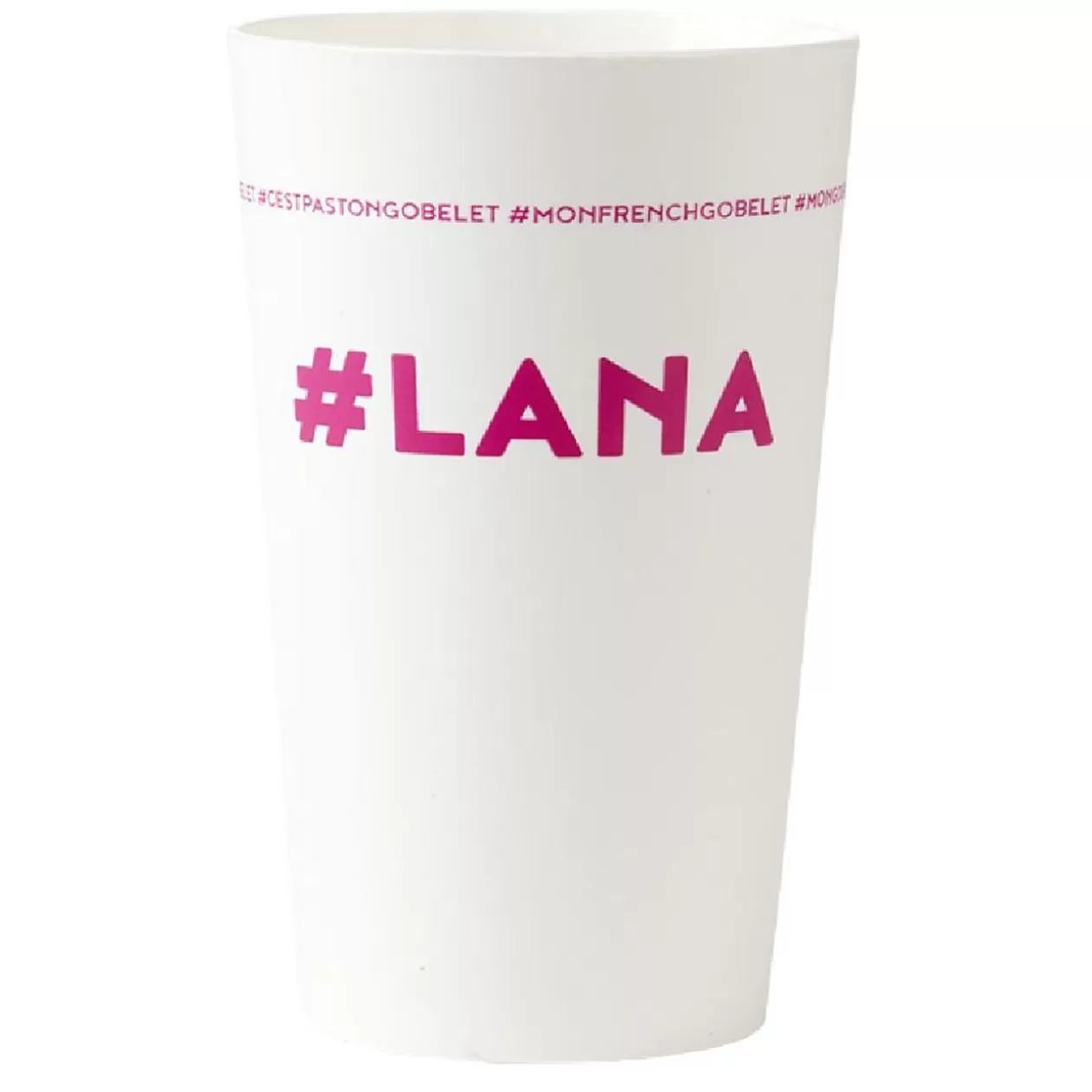 Gobelet plastique prénom #LANA 33 cl>Gifi New