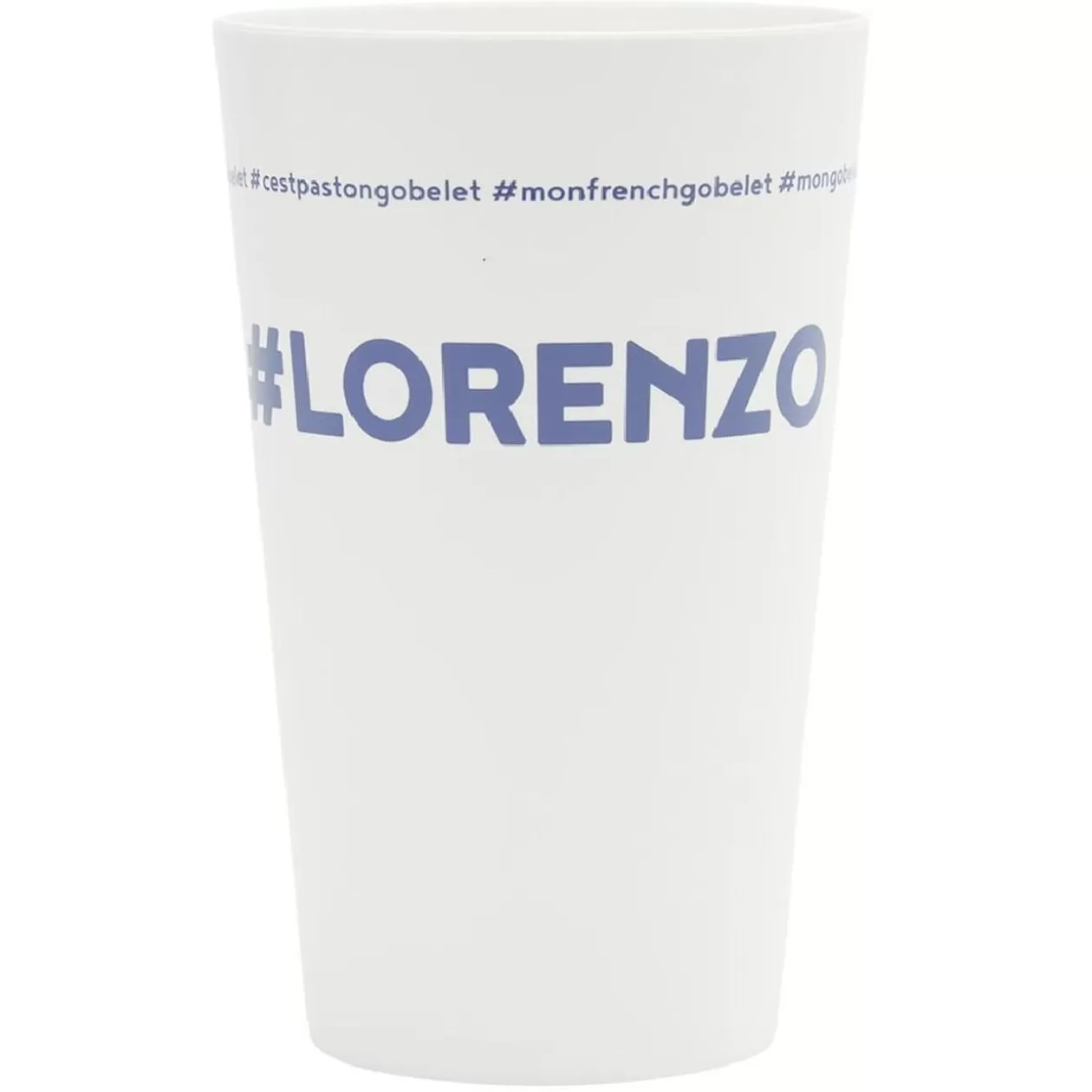 Gobelet plastique prénom #LORENZO 33cl>Gifi Best