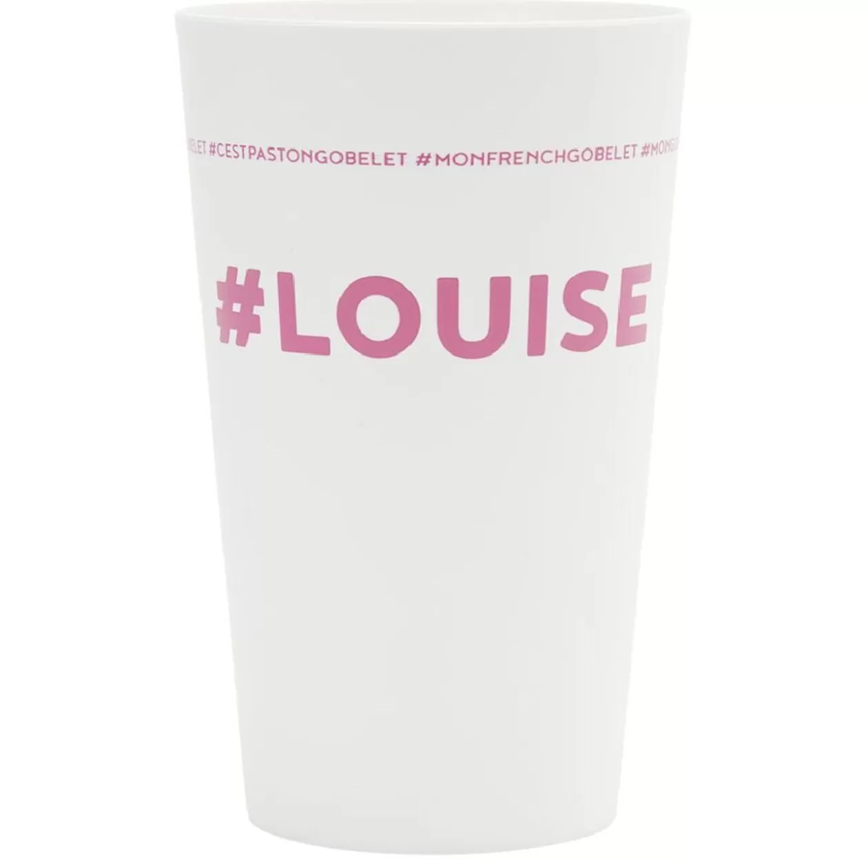 Gobelet plastique prénom #LOUISE 33cl>Gifi Fashion