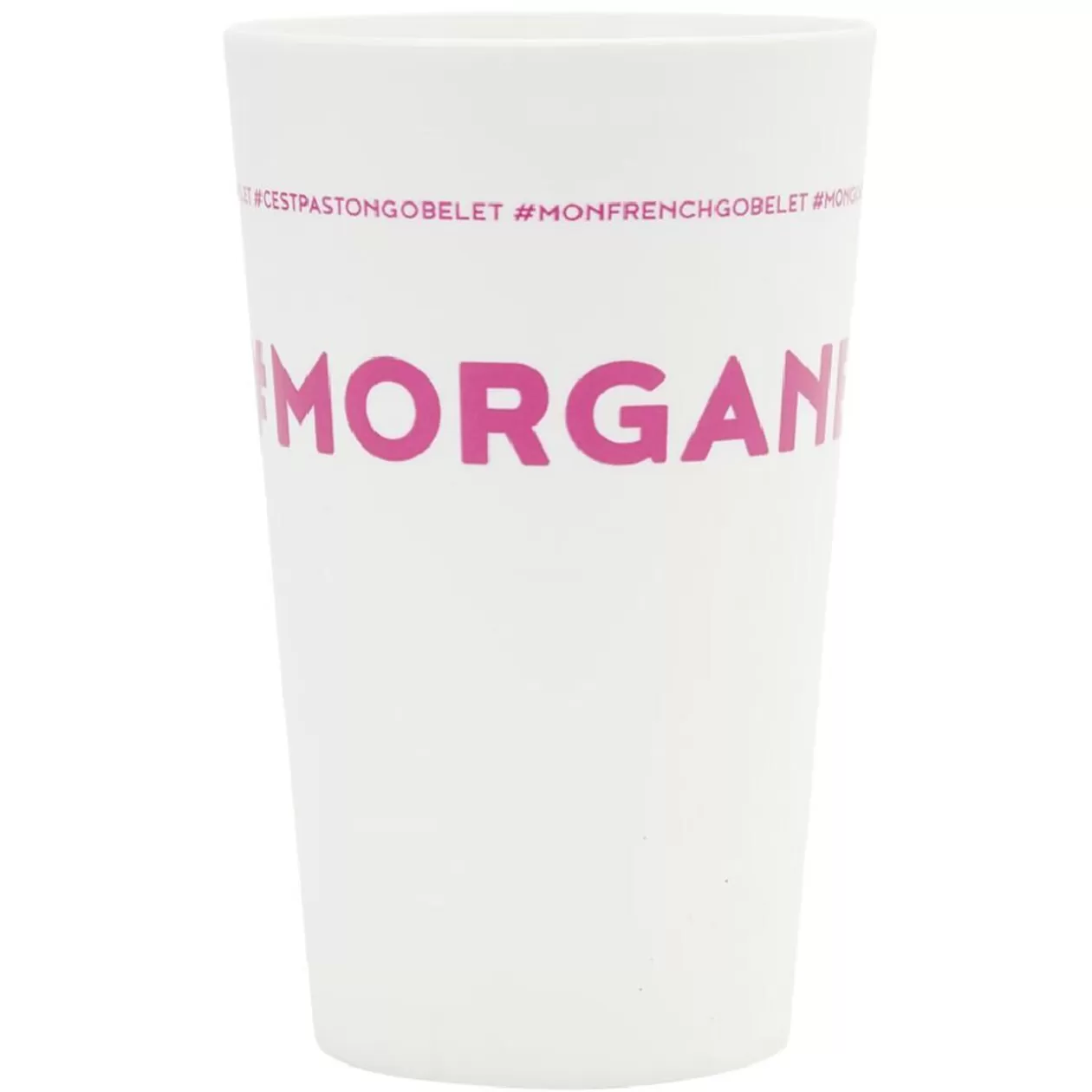 Gobelet plastique prénom #MORGANE 33cl>Gifi Outlet