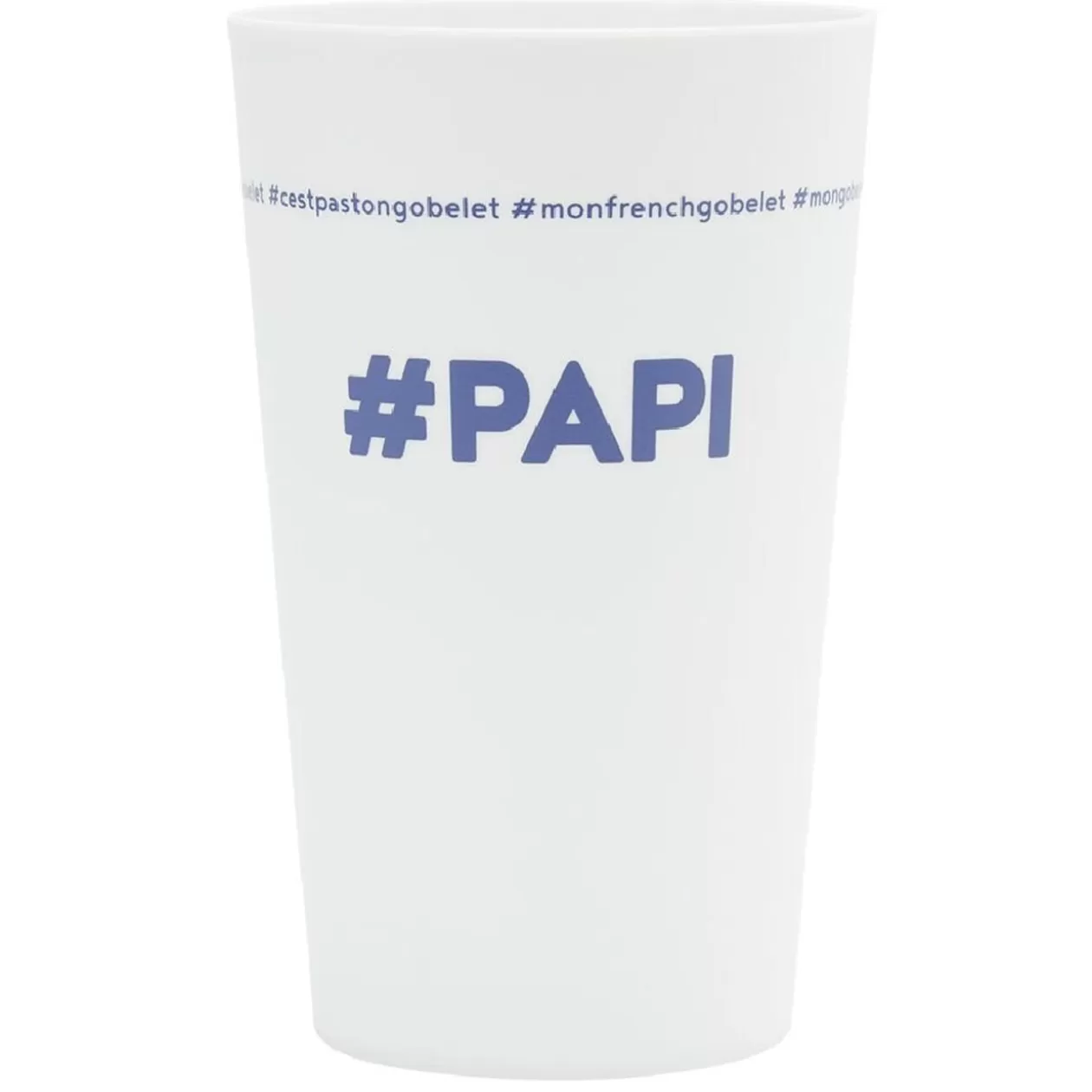 Gobelet plastique prénom #PAPI 33cl>Gifi Sale