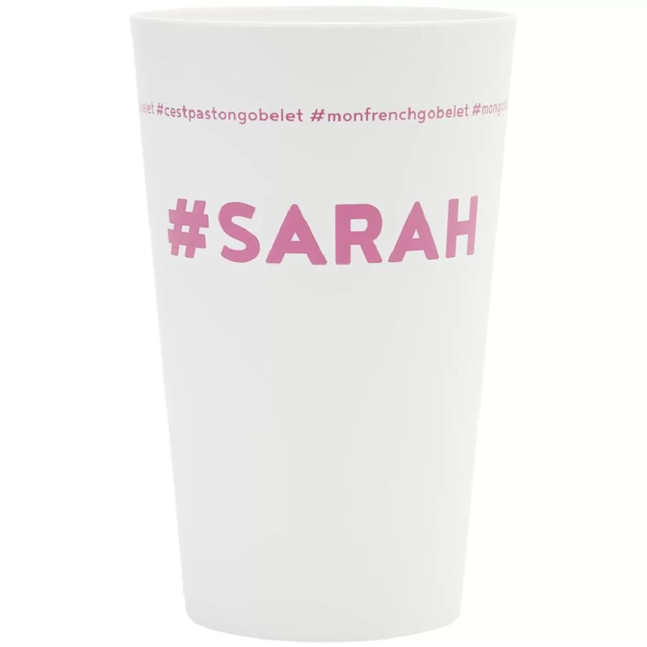 Gifi Gobelet plastique prénom #SARAH 33cl< Vaisselle Et Accessoires De Table