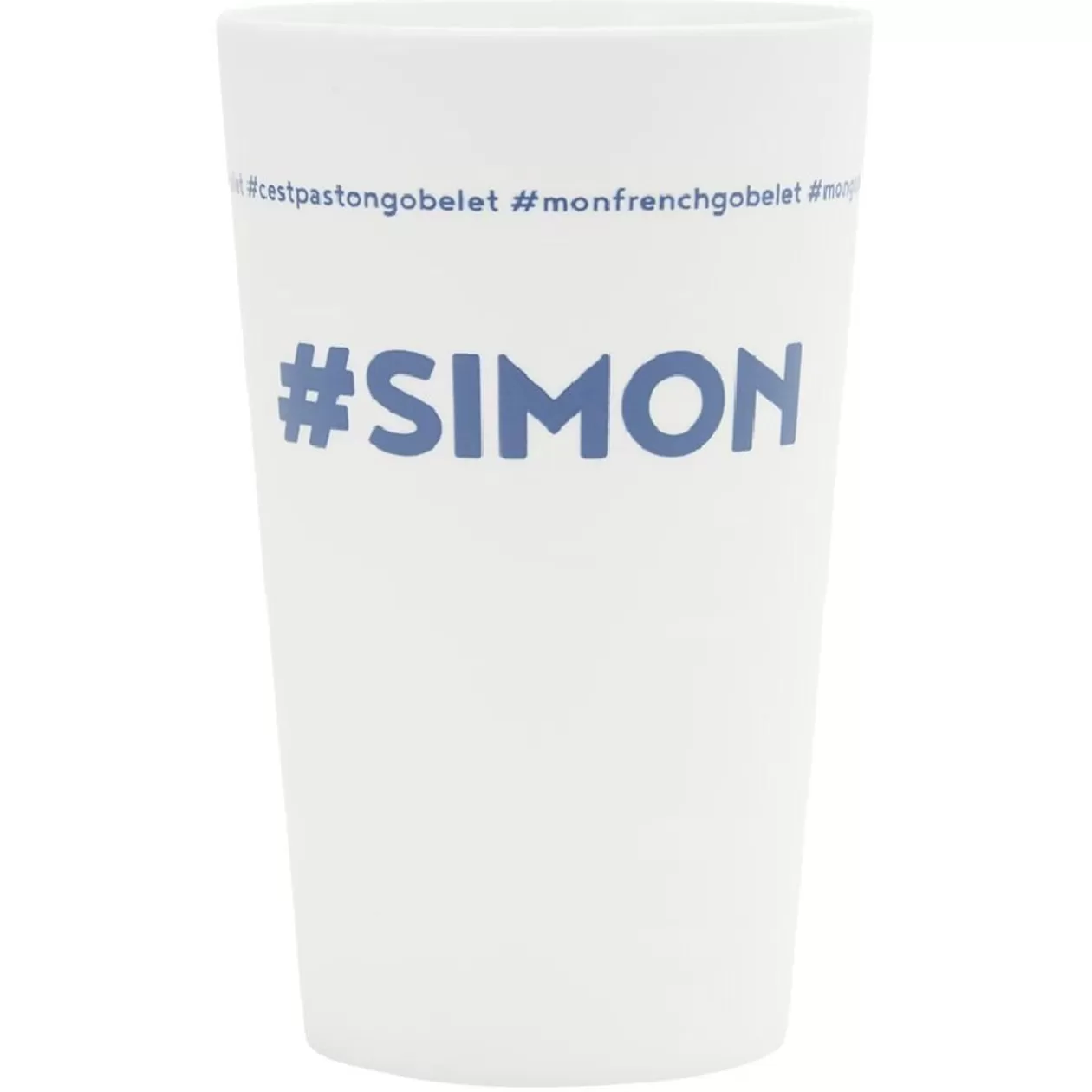 Gobelet plastique prénom #SIMON 33cl>Gifi Outlet