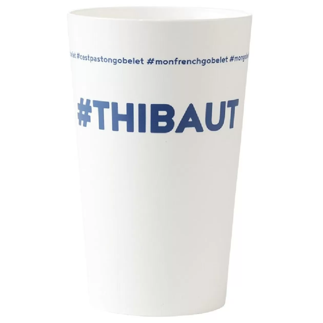 Gobelet plastique prénom #THIBAUT 33 cl>Gifi Clearance