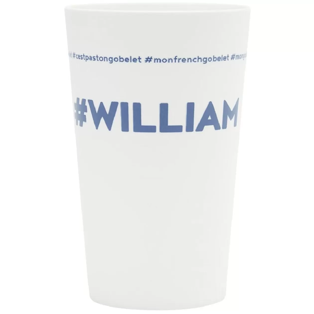 Gobelet plastique prénom #WILLIAM 33cl>Gifi Outlet