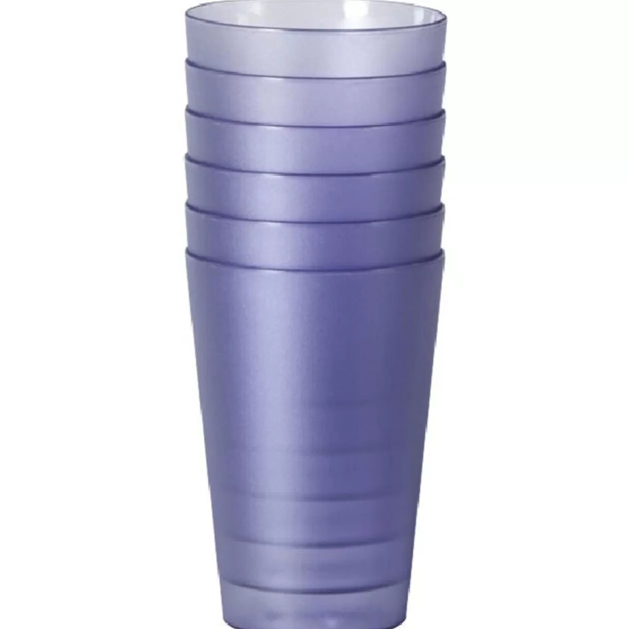 Gifi Gobelet plastique violet x6< Vaisselle Et Accessoires De Table