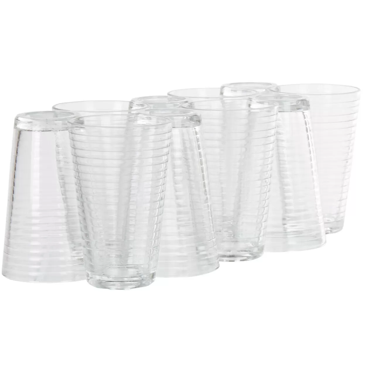Gifi Gobelet verre transparent x 10< Vaisselle Et Accessoires De Table