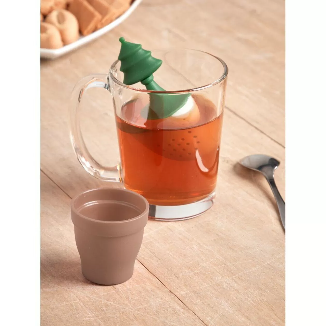Gifi Infuseur à thé avec coupelle< Préparation Culinaire