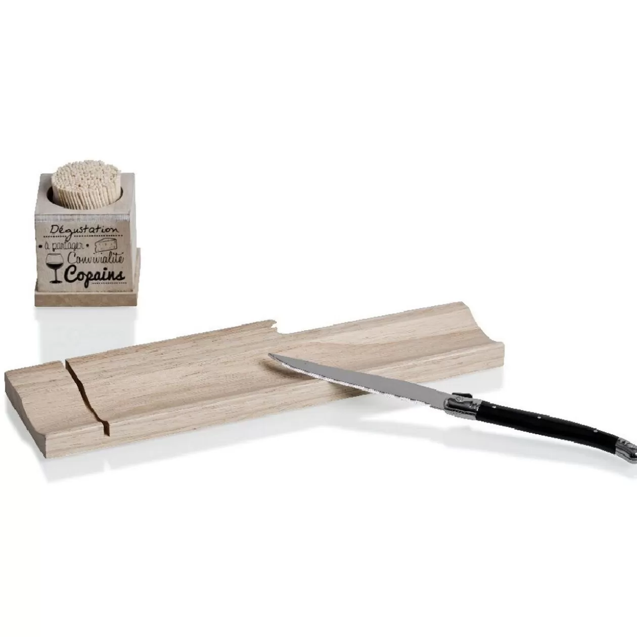 Kit à apéritif en bois>Gifi Discount