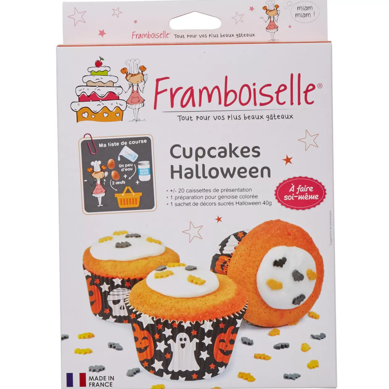 Gifi Kit de cupcake halloween< Cuisson