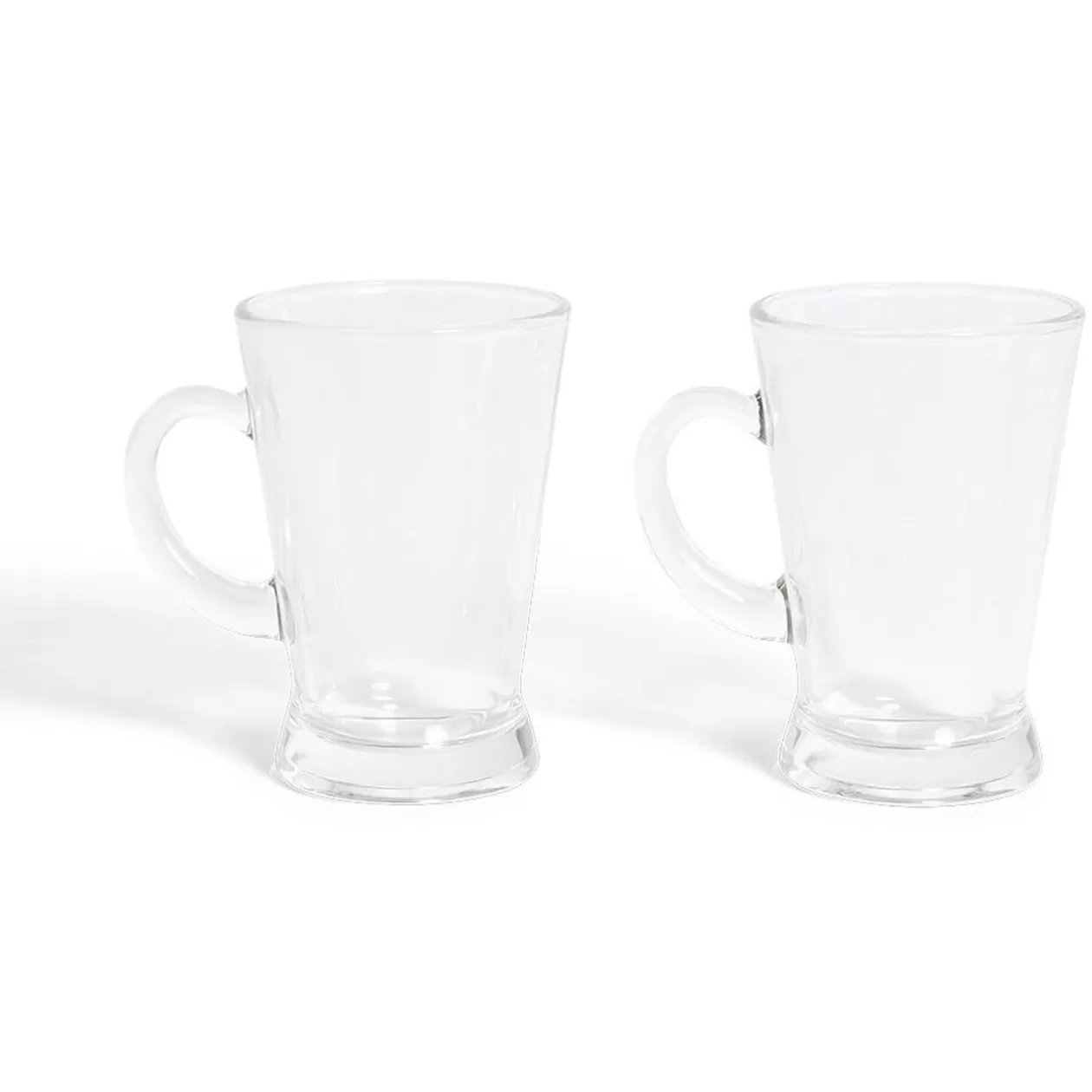 Gifi Lot de 2 tasses à café 170ml verre transparent< Vaisselle Et Accessoires De Table