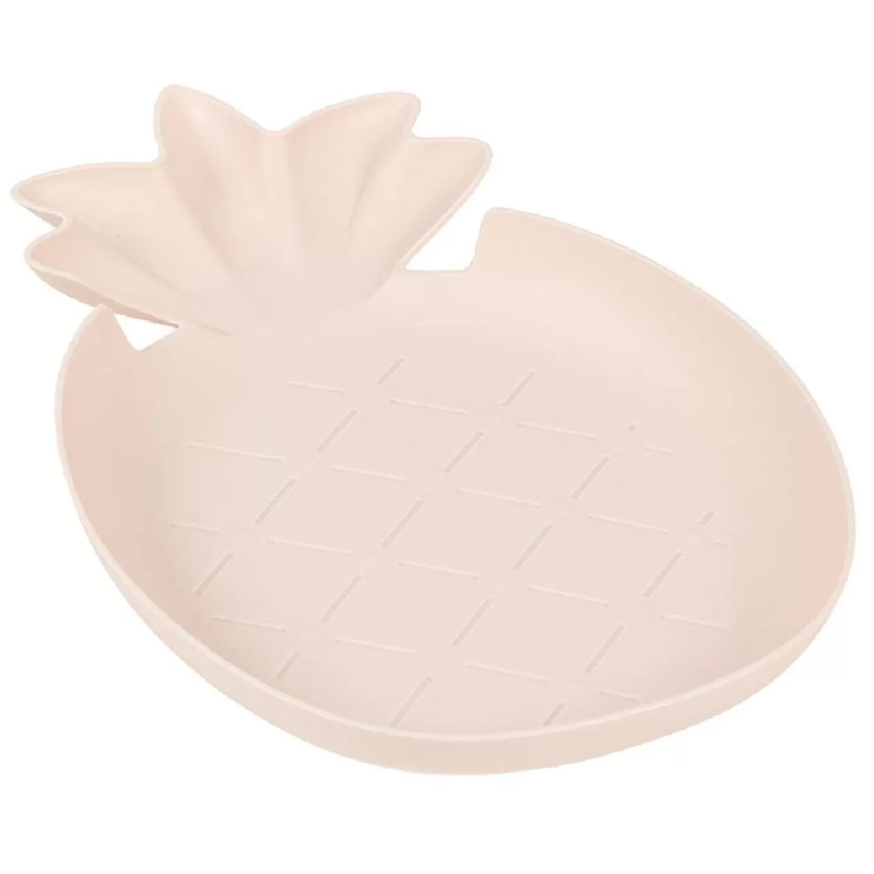 Lot de 3 assiettes plates en plastique forme ananas>Gifi Store