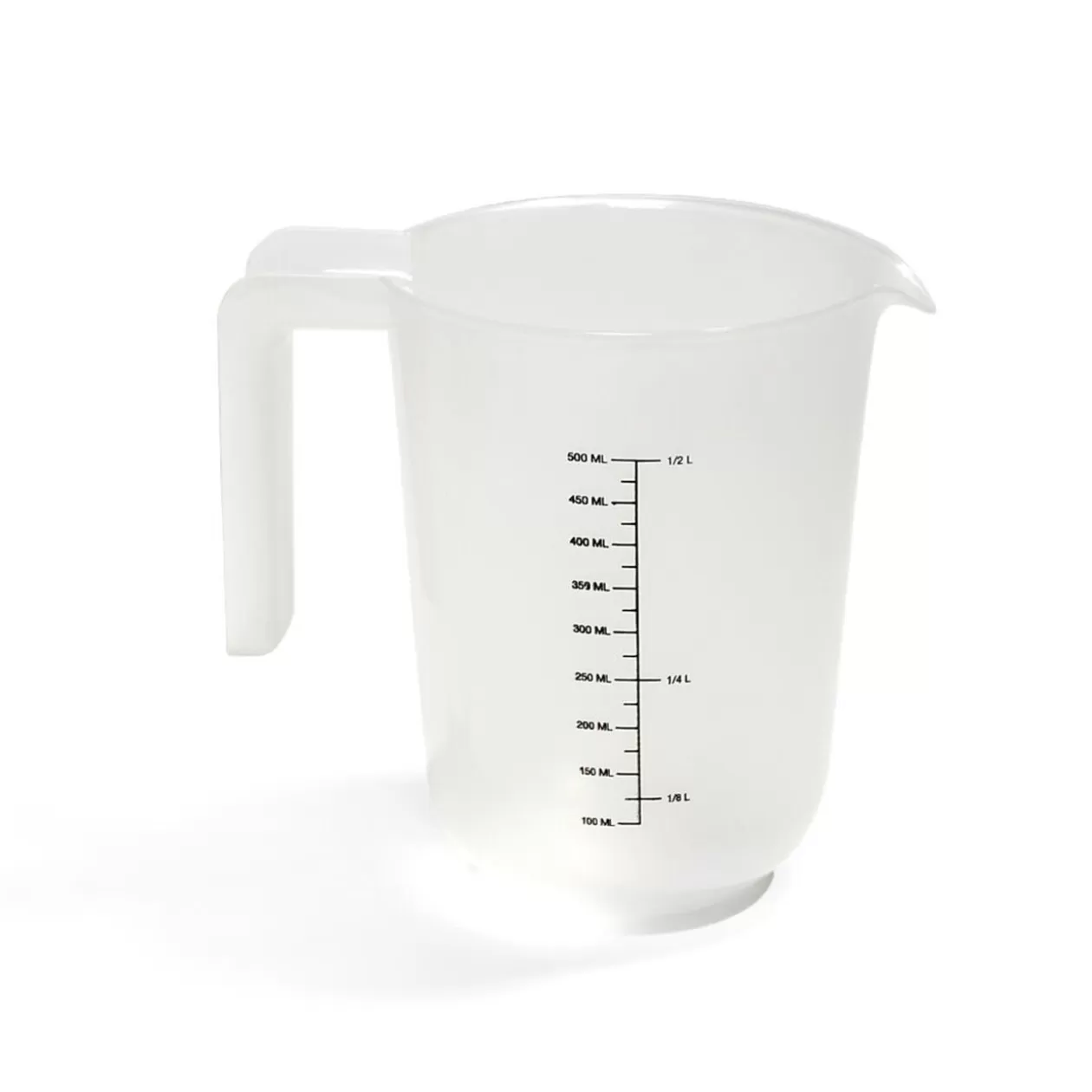 Gifi Lot de 3 verres mesureur 250/500/1000ml plastique blanc transparent< Préparation Culinaire