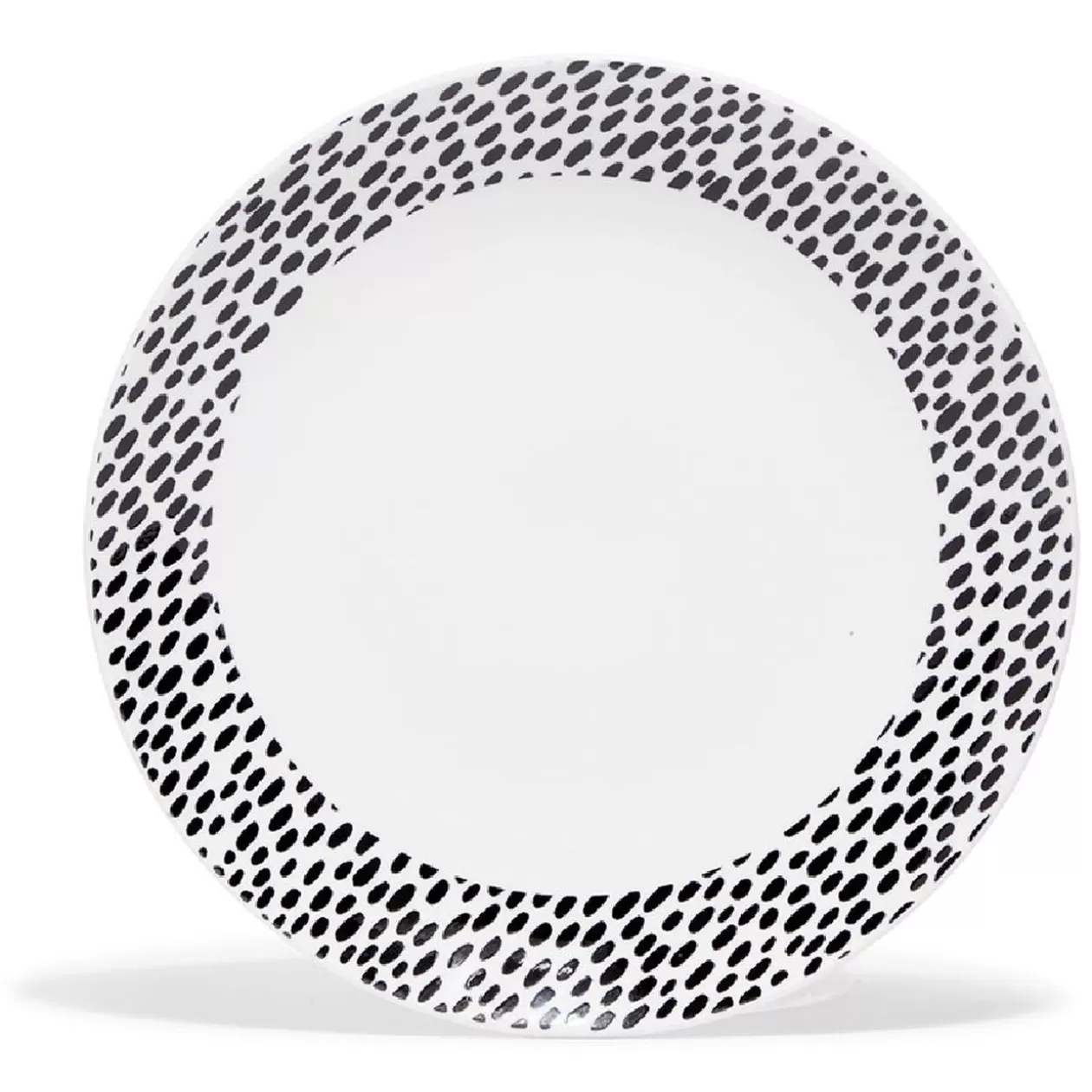 Lot de 4 assiettes à dessert rondes porcelaine Ø19 cm>Gifi Fashion
