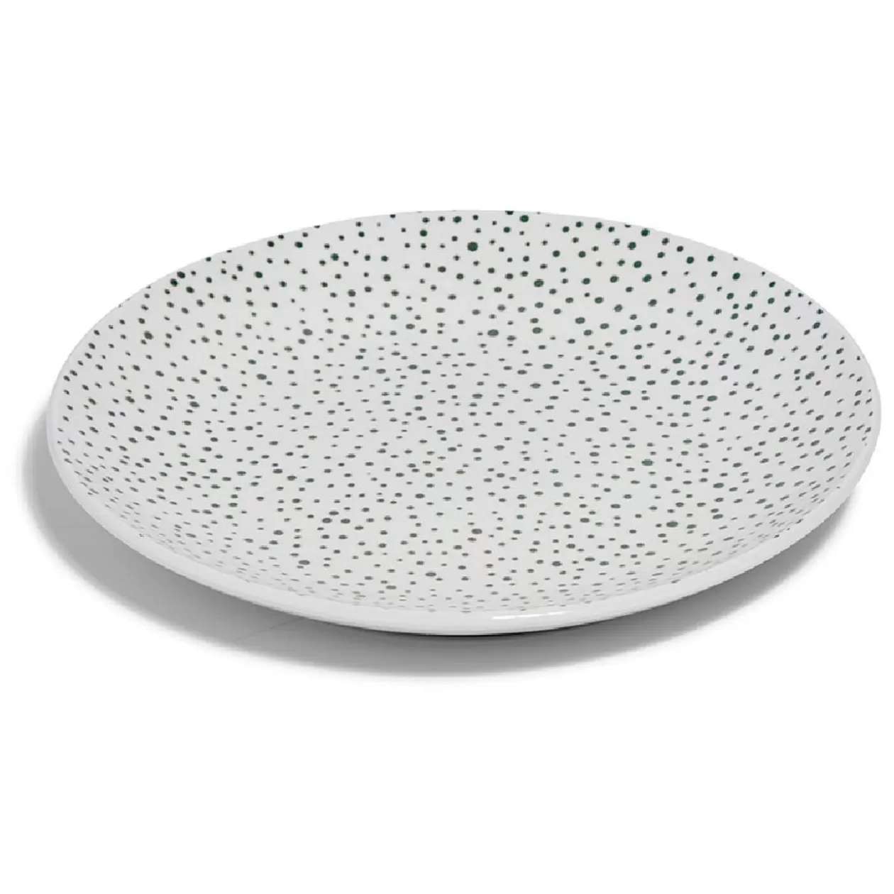Lot de 4 assiettes à dessert rondes porcelaine Ø19 cm>Gifi Fashion