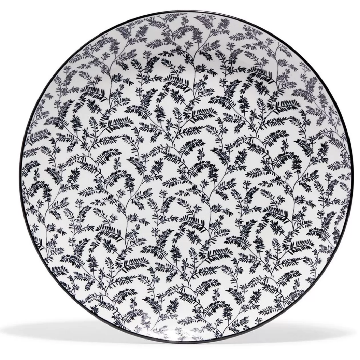 Lot de 4 assiettes plates rondes porcelaine Ø24 cm>Gifi Clearance