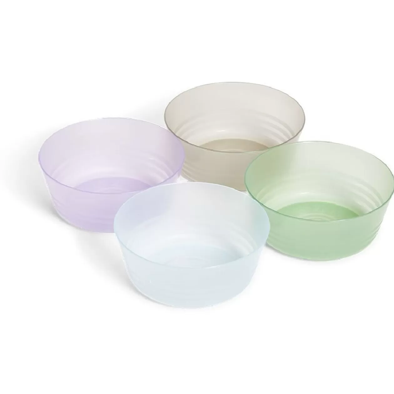 Lot de 4 bols pour enfant en plastique coloré Ø12xH.4,5cm>Gifi Cheap