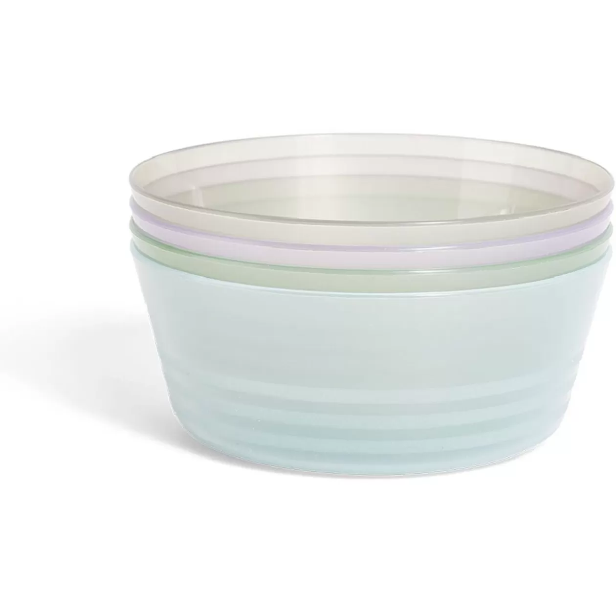 Lot de 4 bols pour enfant en plastique coloré Ø12xH.4,5cm>Gifi Cheap