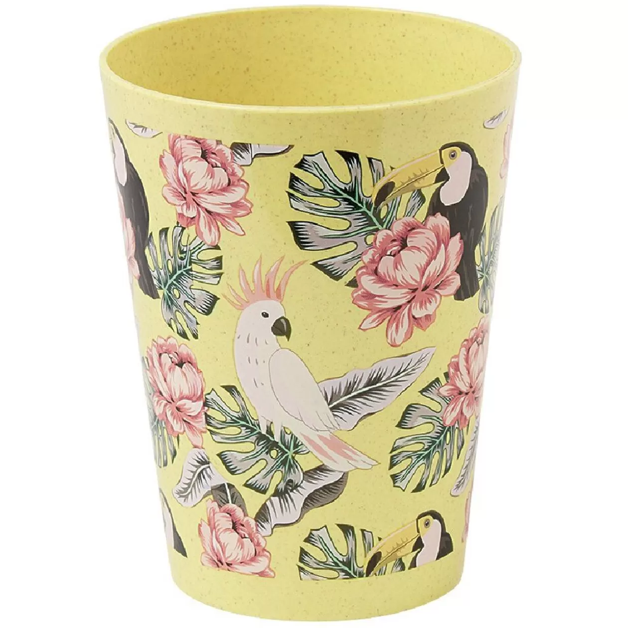 Gifi Lot de 4 gobelets décor oiseau et feuille 60 cl< Vaisselle Et Accessoires De Table
