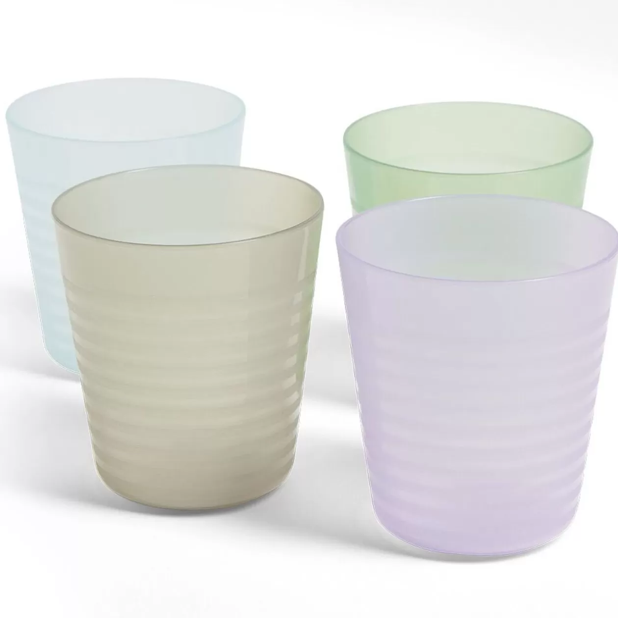 Lot de 4 gobelets pour enfant Ø7,7xH.8,5cm plastique coloré>Gifi Cheap