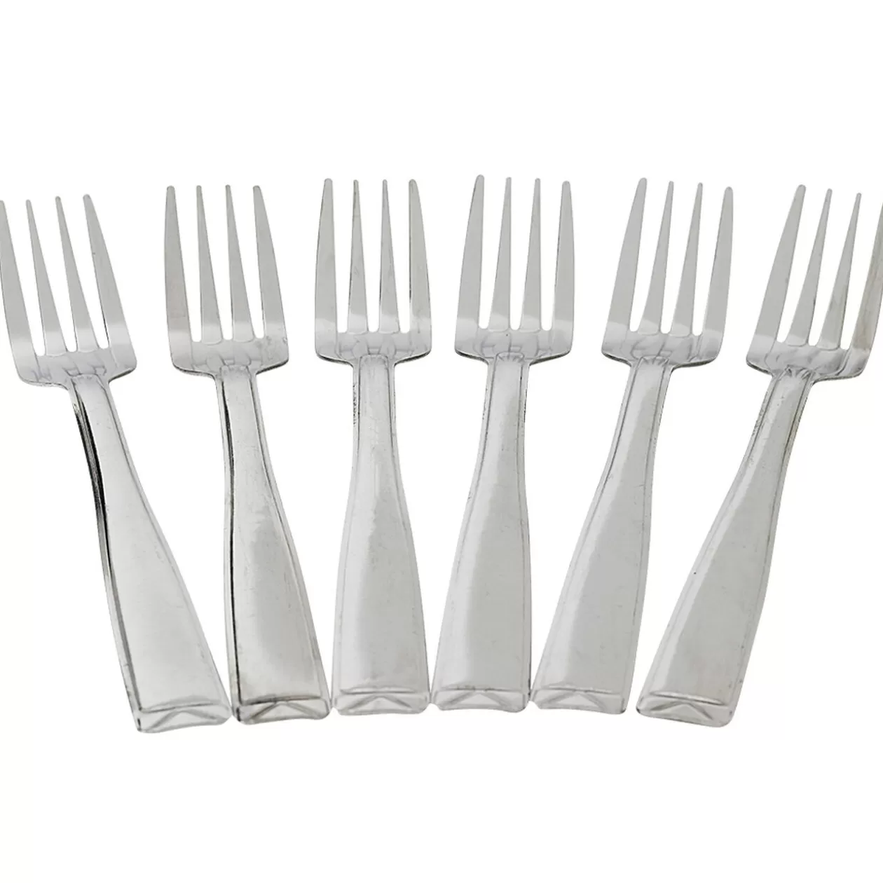 Lot de 6 fourchettes en inox>Gifi Shop
