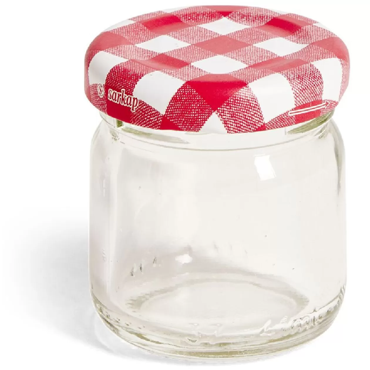 Gifi Lot de 6 pots à confiture acier et verre Ø4,5xH4,6cm< Vaisselle Et Accessoires De Table