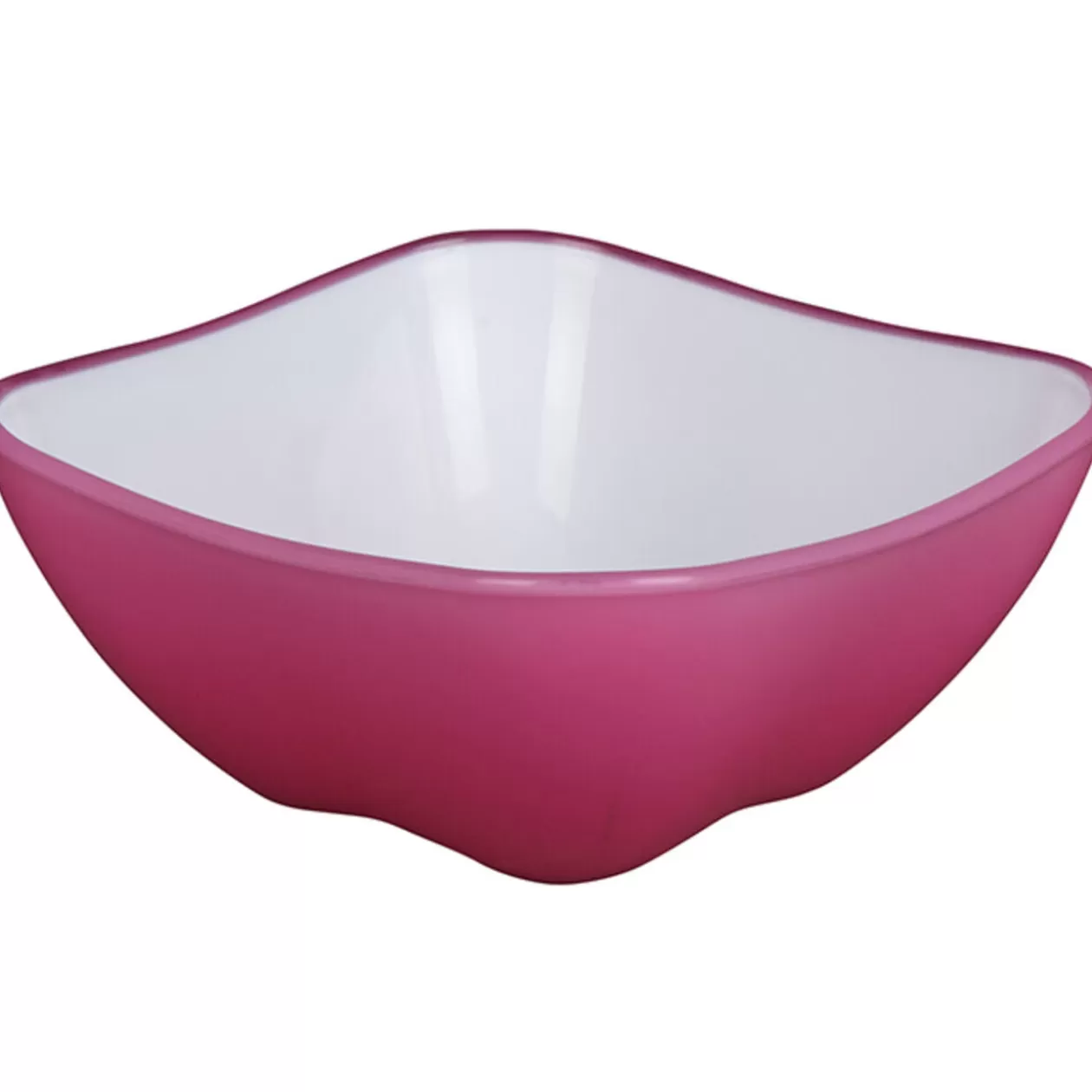 Gifi Mini saladier rose fuchsia blanc< Vaisselle Et Accessoires De Table
