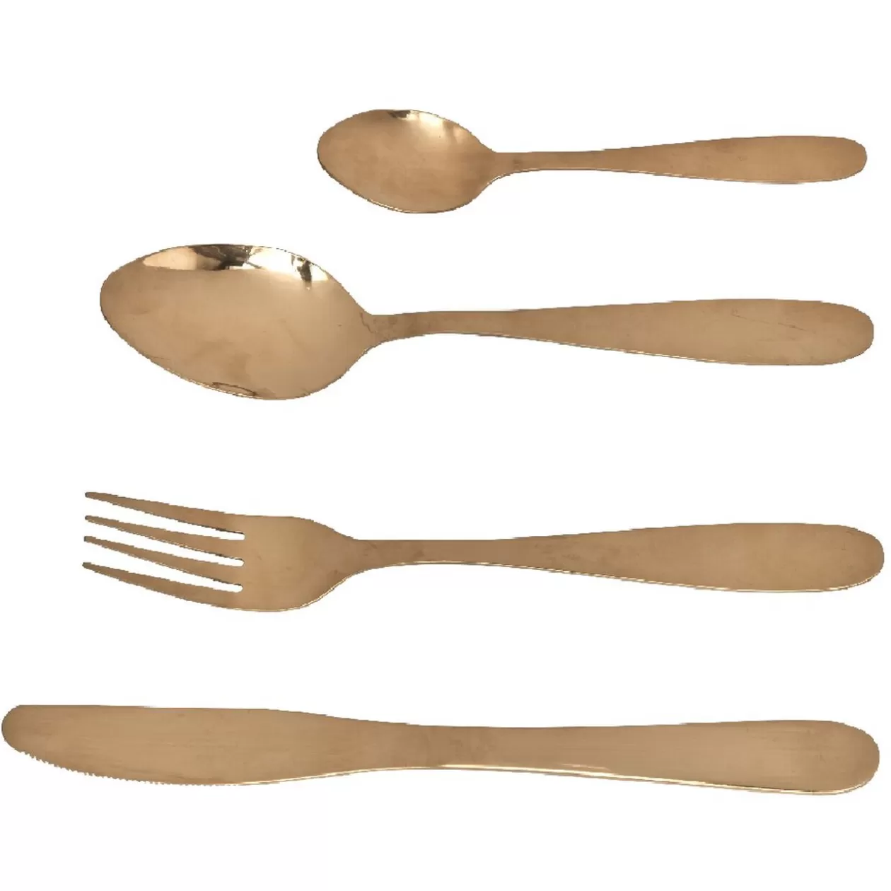 Gifi Ménagère 16 pièces cuivre doré< Vaisselle Et Accessoires De Table