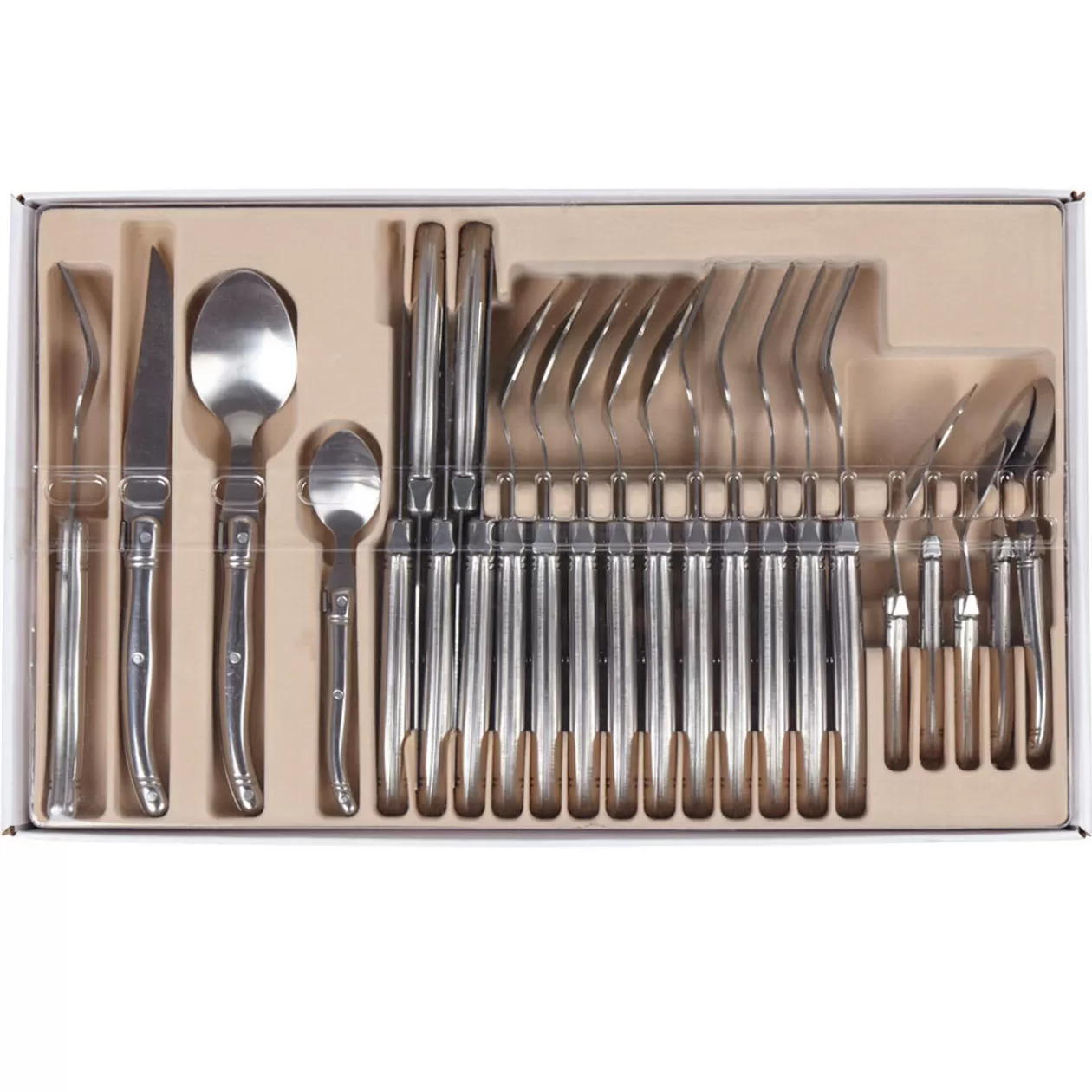 Gifi Ménagère 24 pièces gris< Vaisselle Et Accessoires De Table