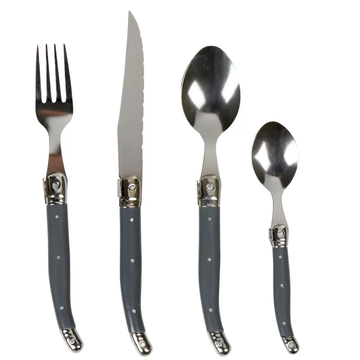 Gifi Ménagère 24 pièces gris tradition< Vaisselle Et Accessoires De Table