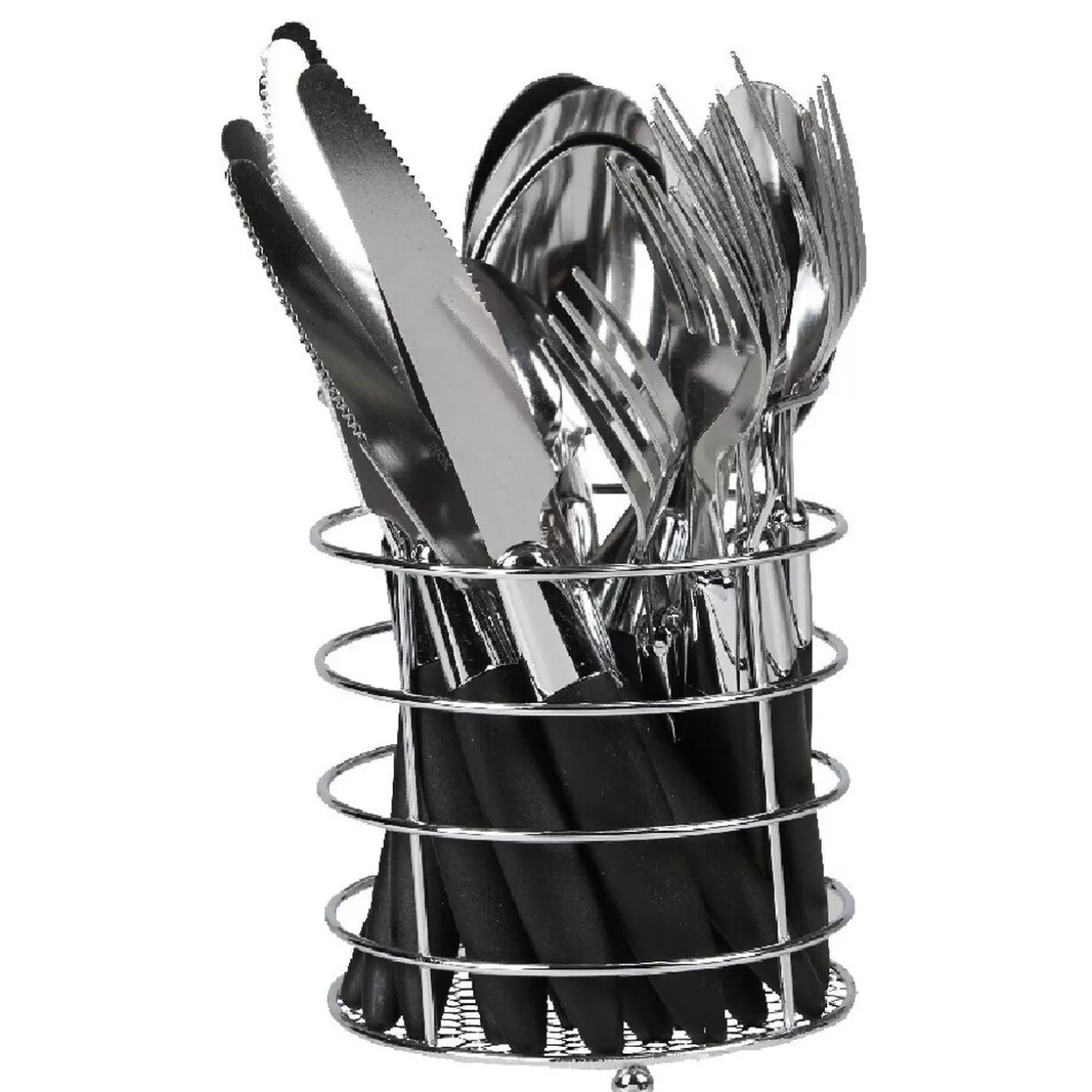 Gifi Ménagère 24 pièces noir< Vaisselle Et Accessoires De Table