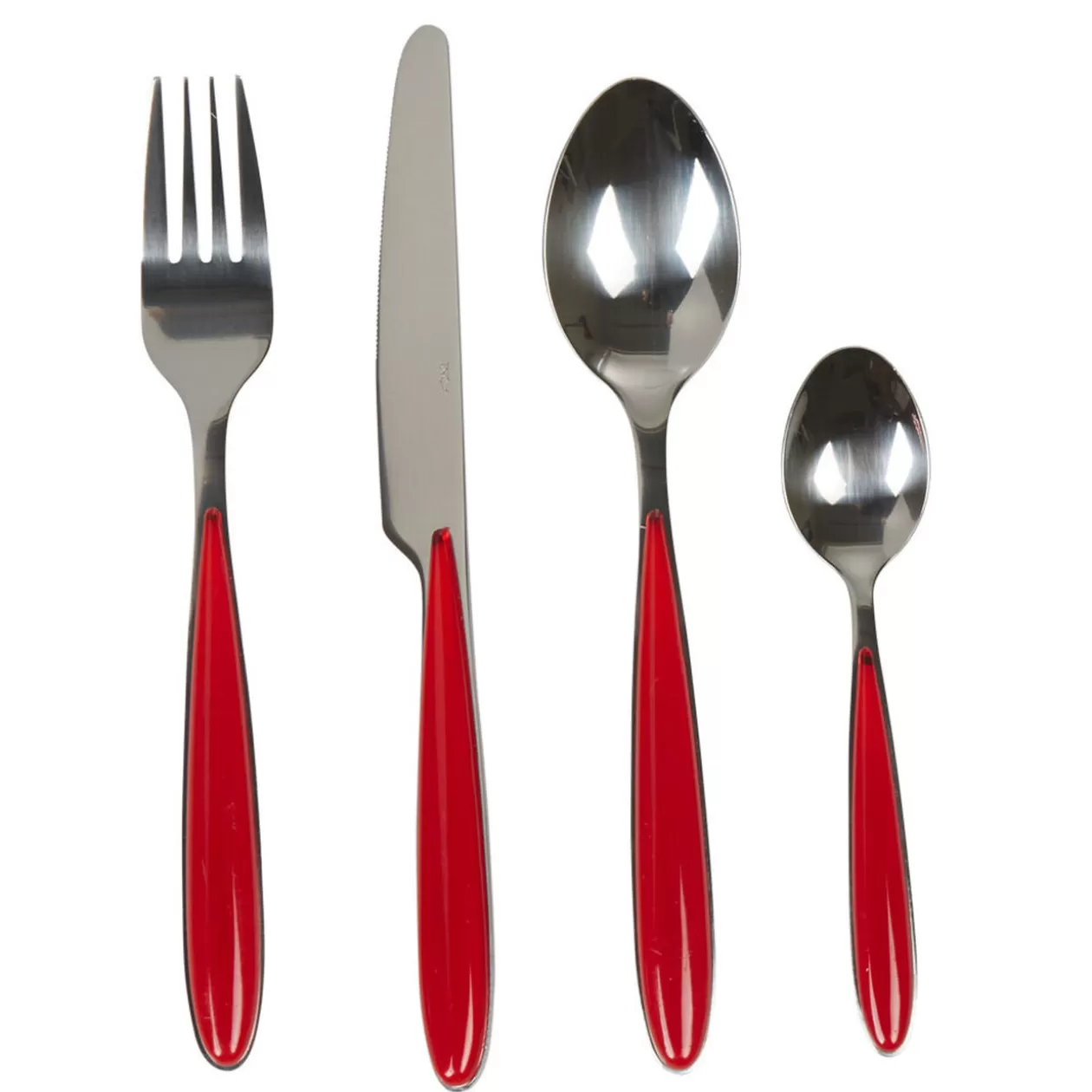 Gifi Ménagère 24 pièces rouge< Vaisselle Et Accessoires De Table