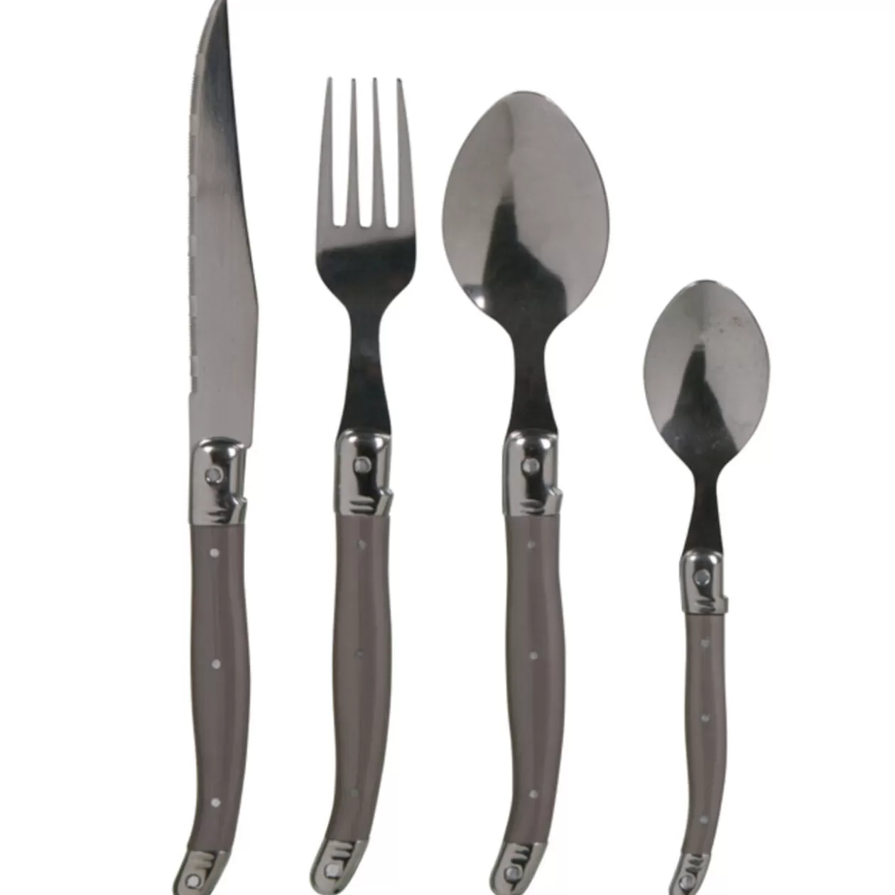 Gifi Ménagère 24 pièces taupe Muranu< Vaisselle Et Accessoires De Table