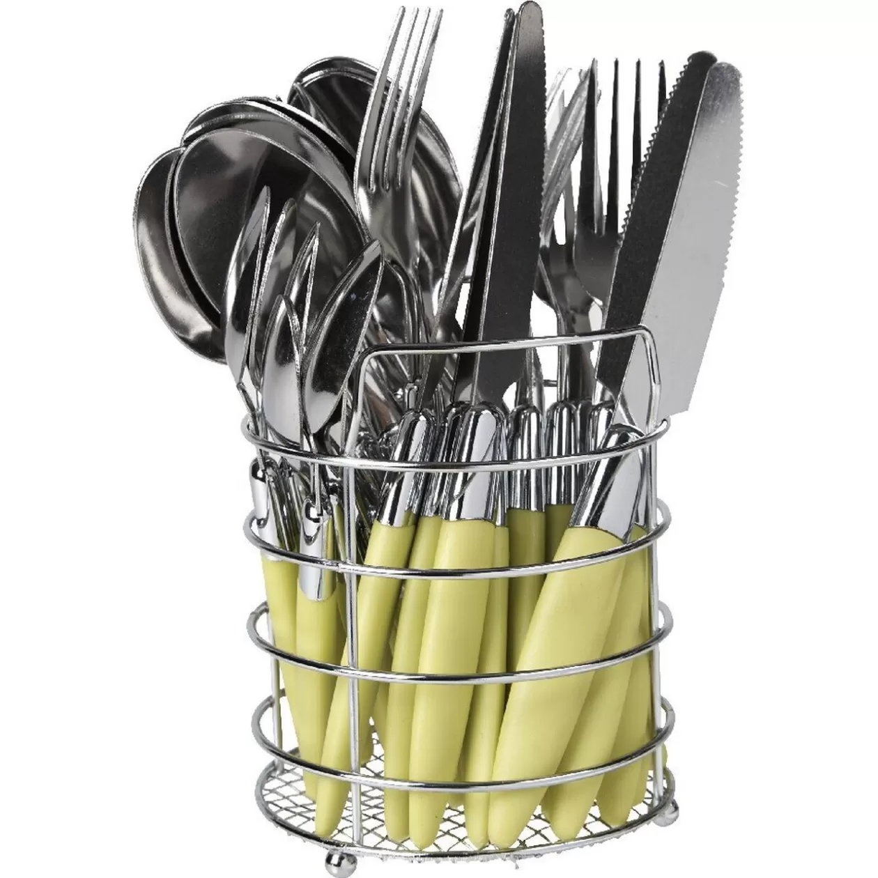 Gifi Ménagère 24 pièces vert anis< Vaisselle Et Accessoires De Table