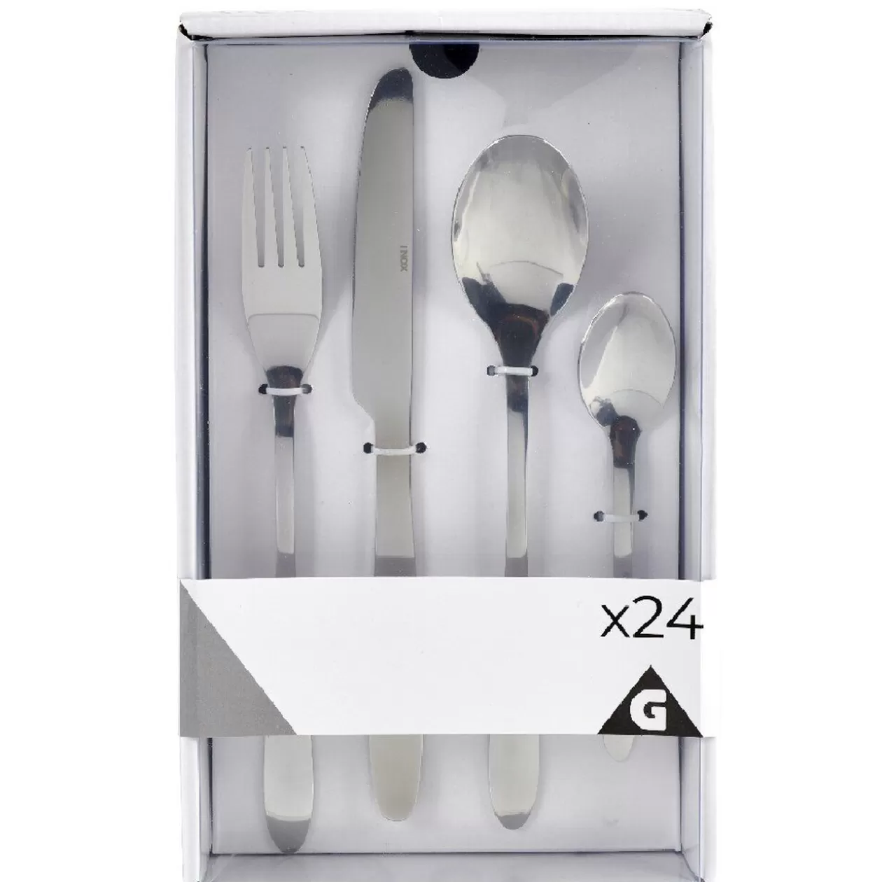 Gifi Ménagère inox 24 pièces< Vaisselle Et Accessoires De Table