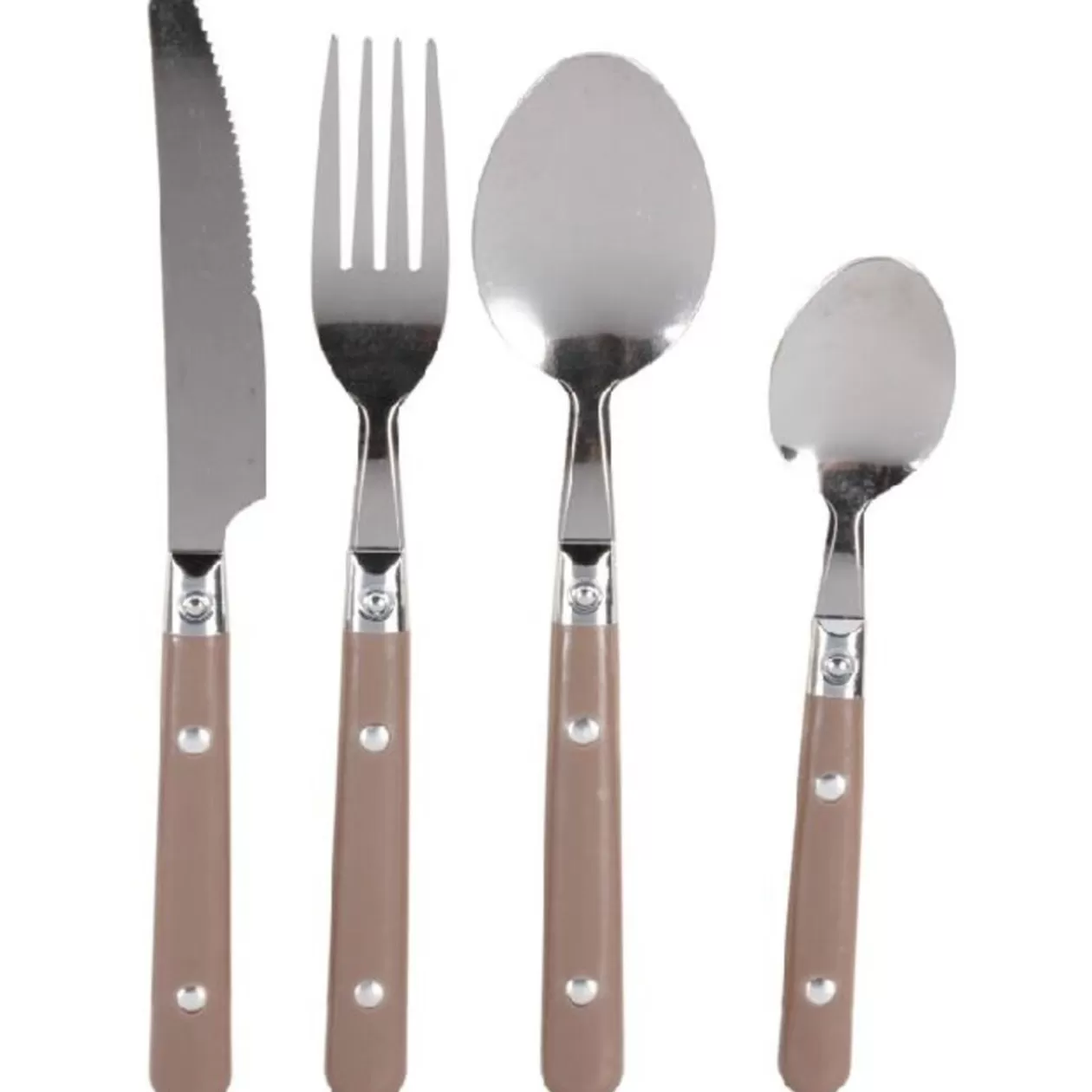 Gifi Ménagère taupe 16 pièces< Vaisselle Et Accessoires De Table