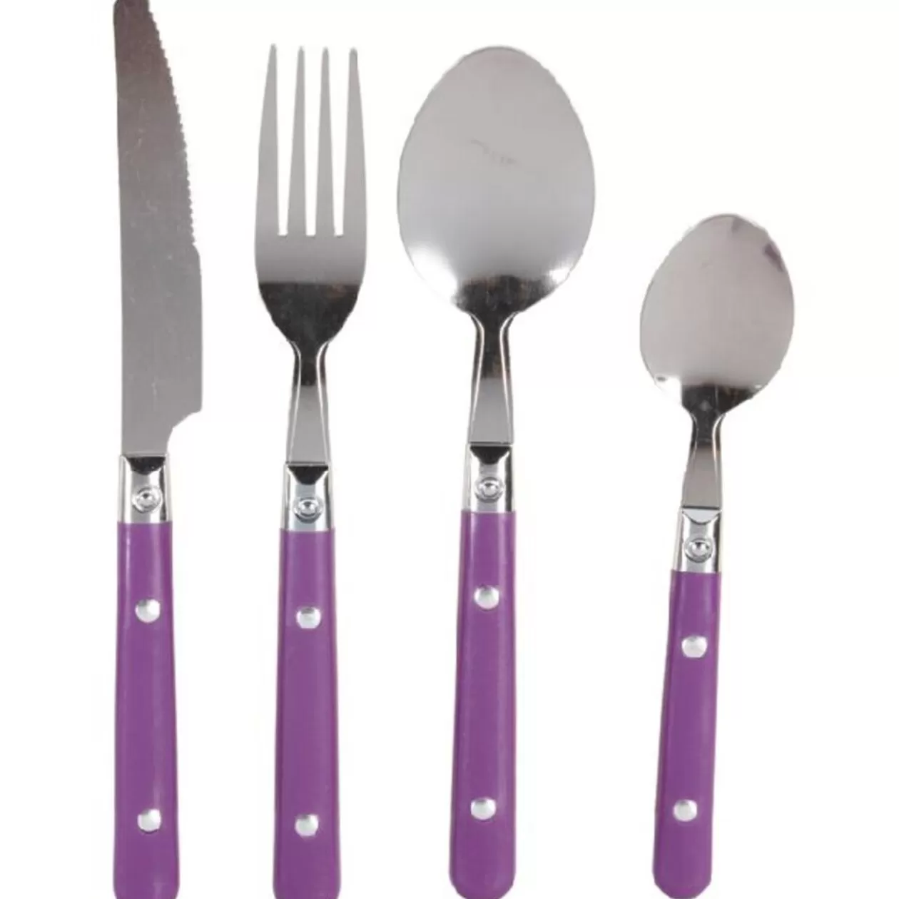 Gifi Ménagère violet 16 pièces< Vaisselle Et Accessoires De Table