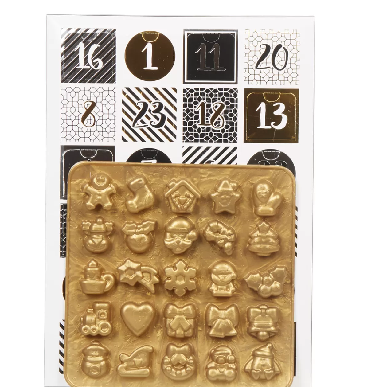 Gifi Moule en silicone Noël avec calendrier de l'avent< Cuisson