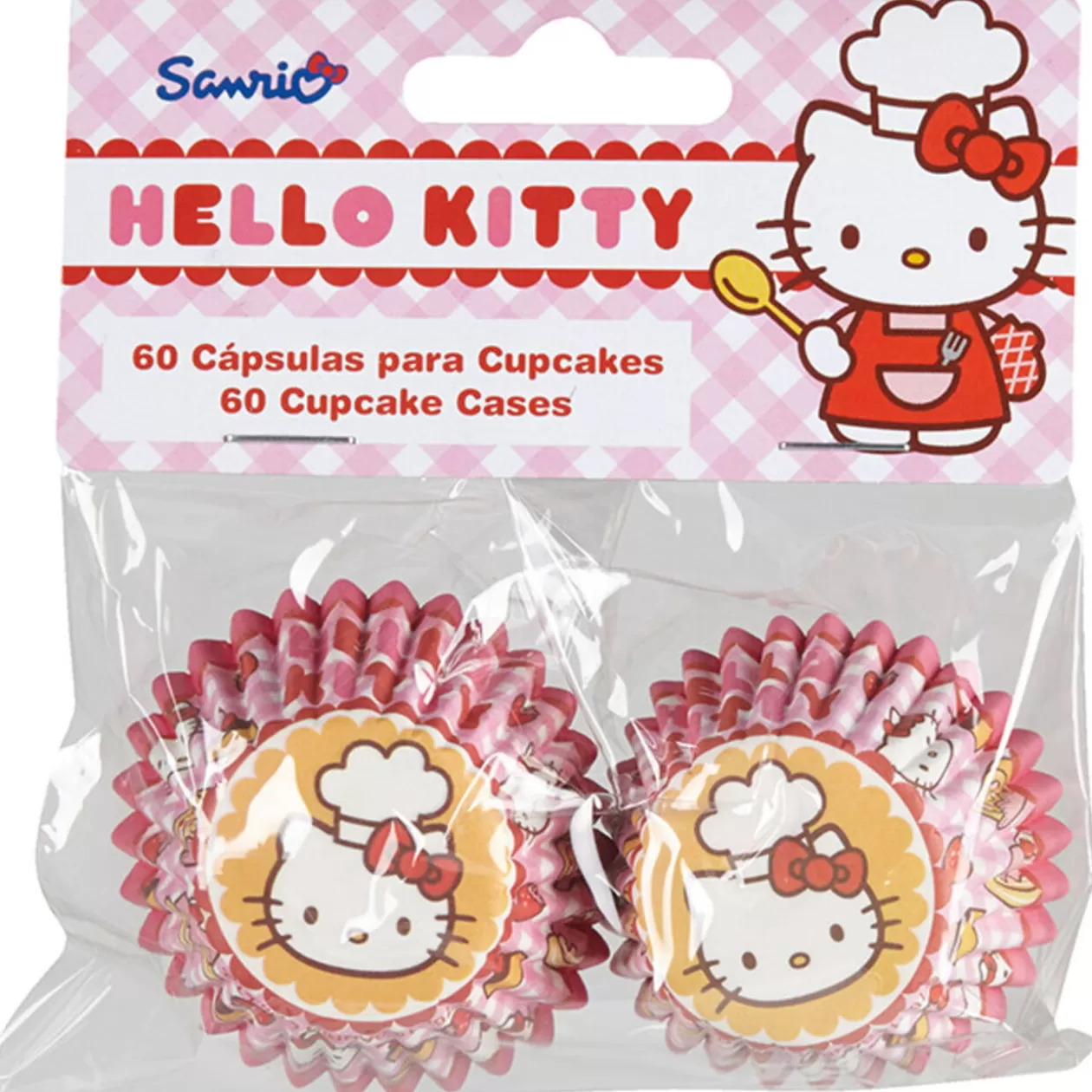 Gifi Moule mini cupcake Hello Kitty x60< Cuisson
