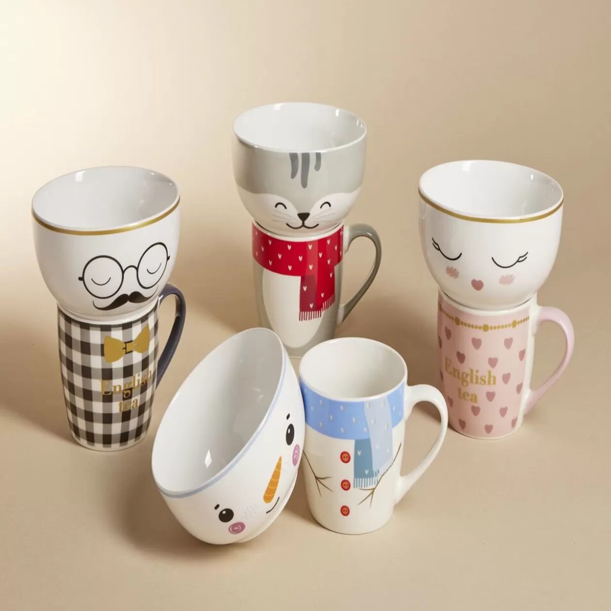 Mug 35,5cl avec bol Monsieur 52cl>Gifi Online
