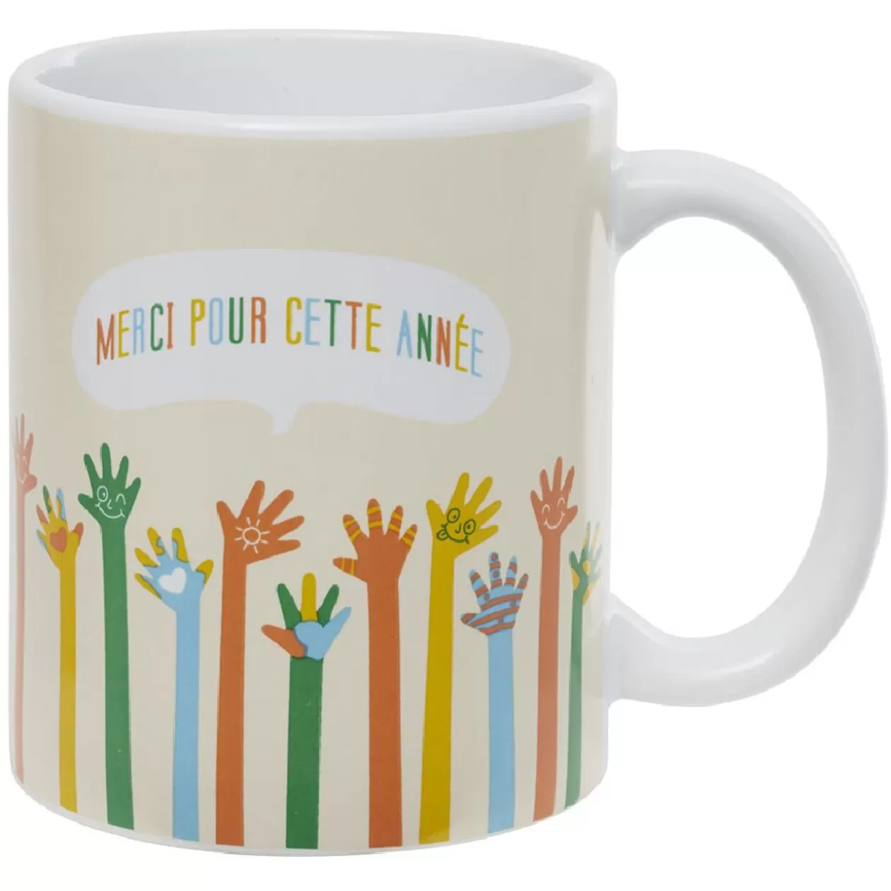 Gifi Mug à inscription Ø 8 x H.9,5 cm< Vaisselle Et Accessoires De Table