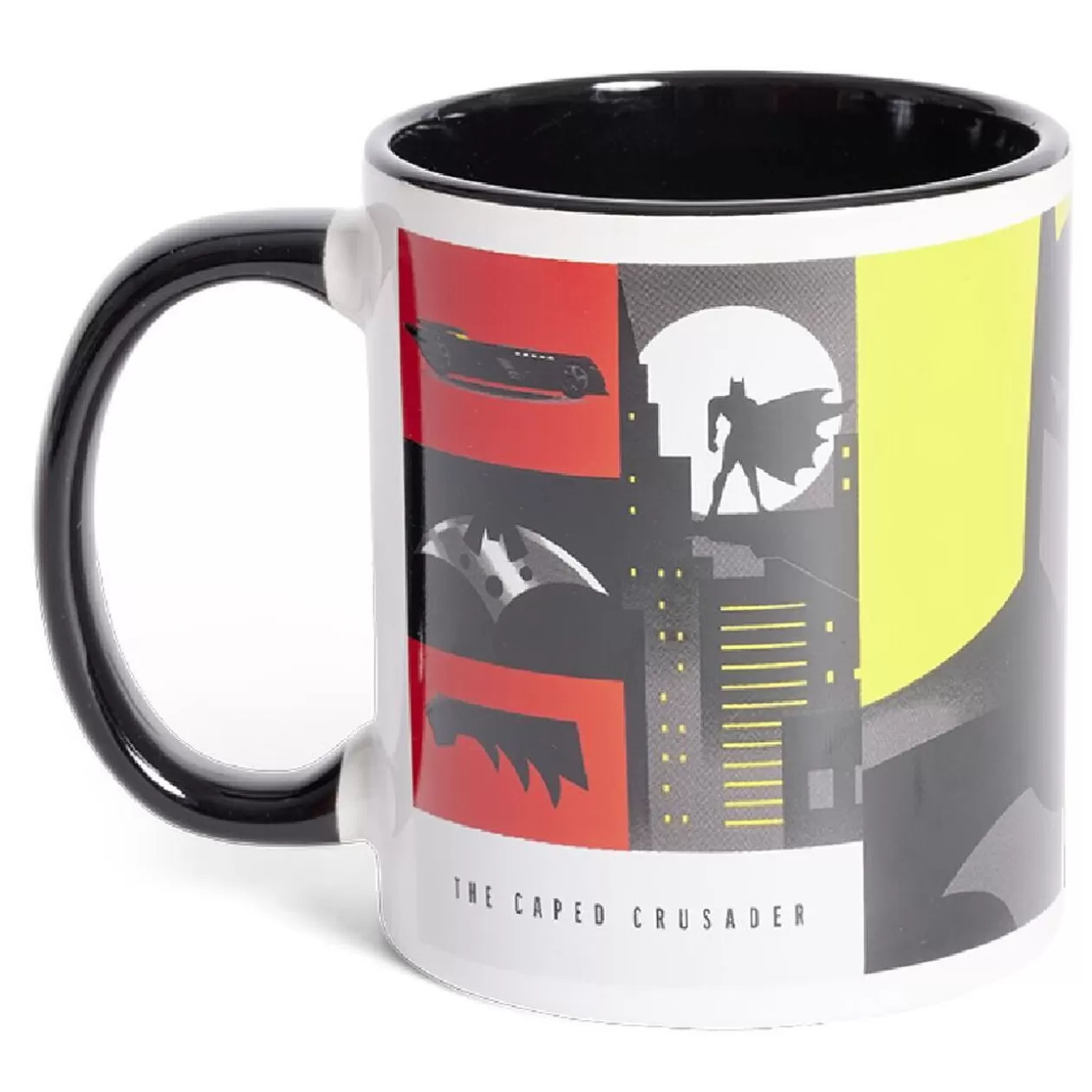 Mug Batman Warner Bros noir rouge jaune 320ml>Gifi Best